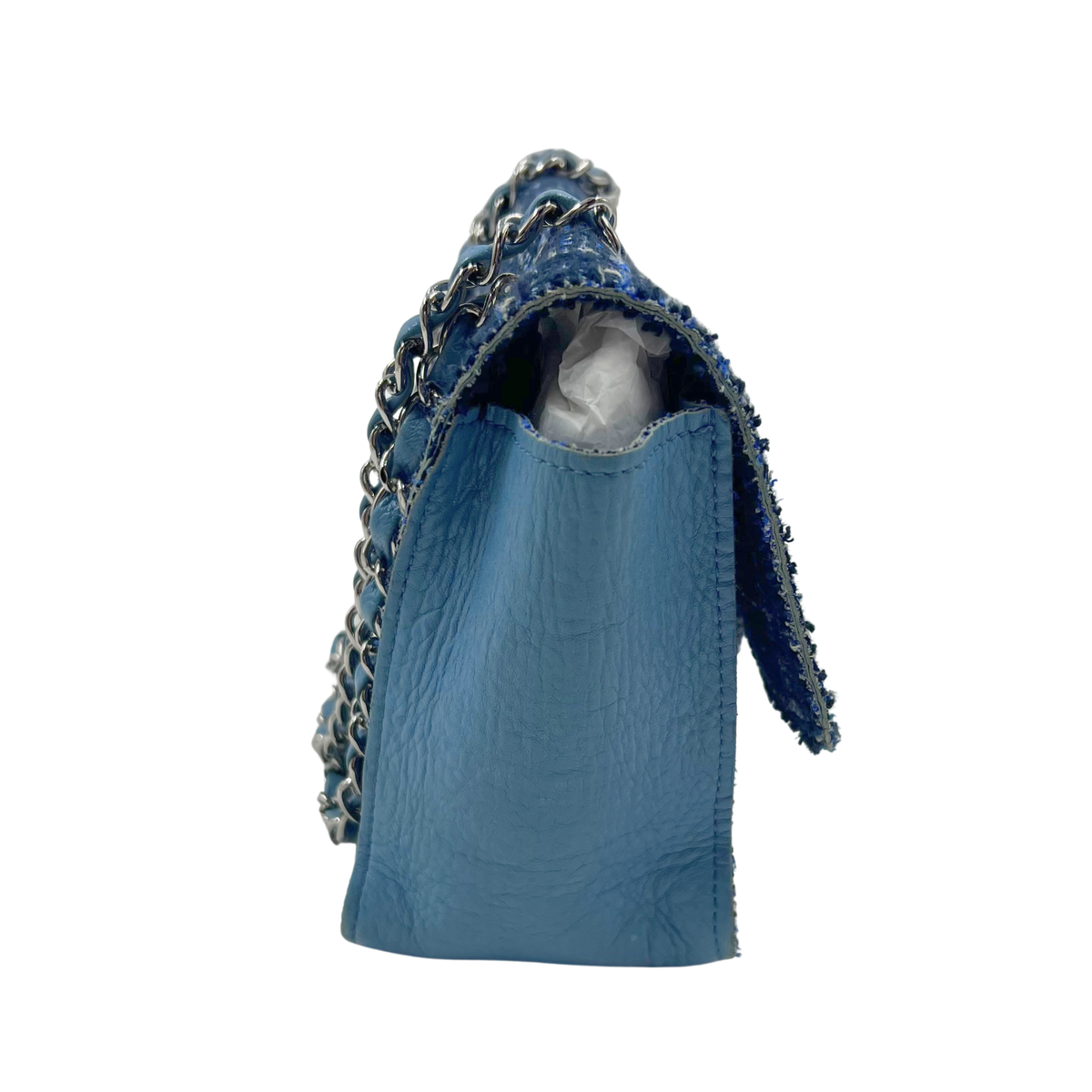 Chanel Single Flap Tweed Shoulder bag