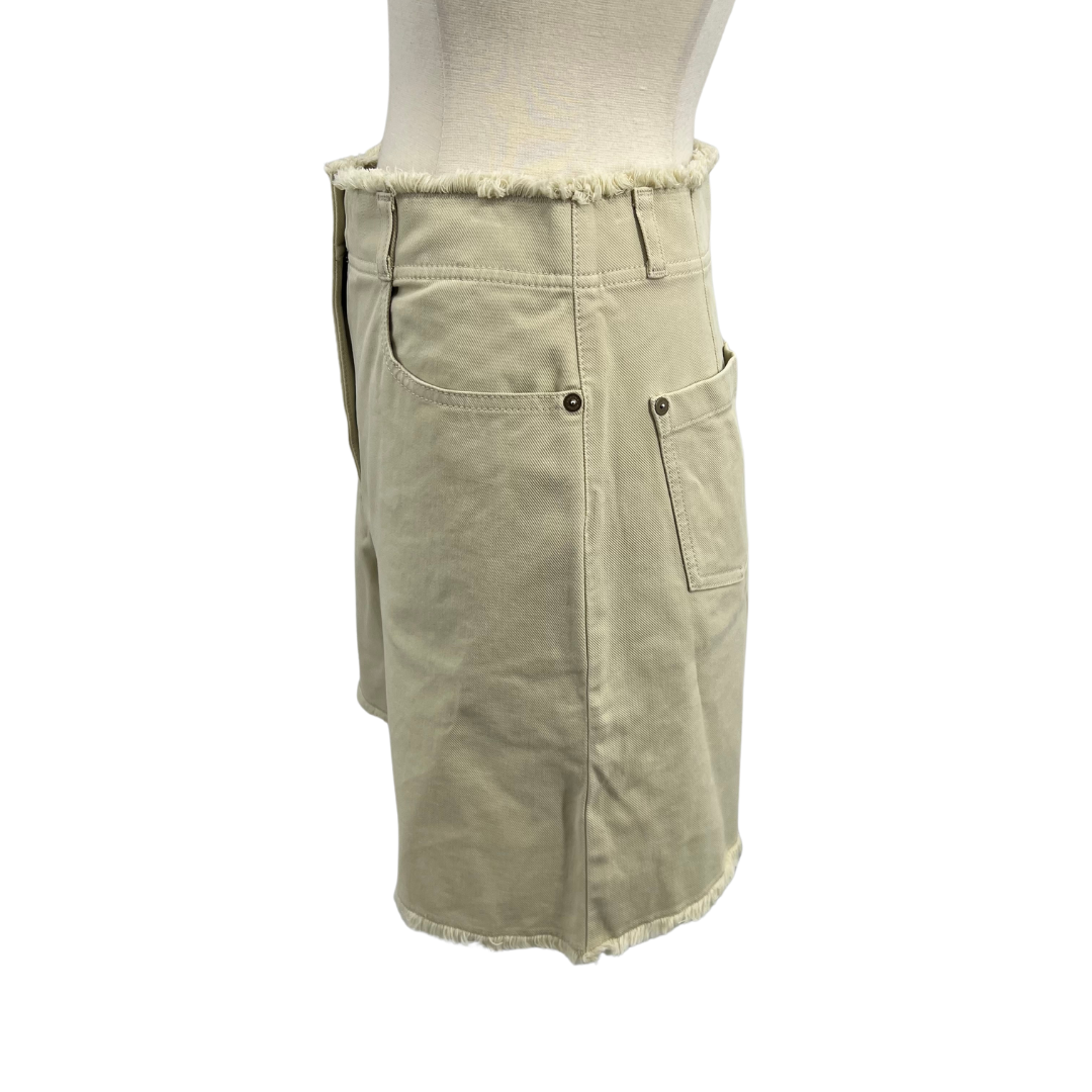 Agnona Khaki Shorts