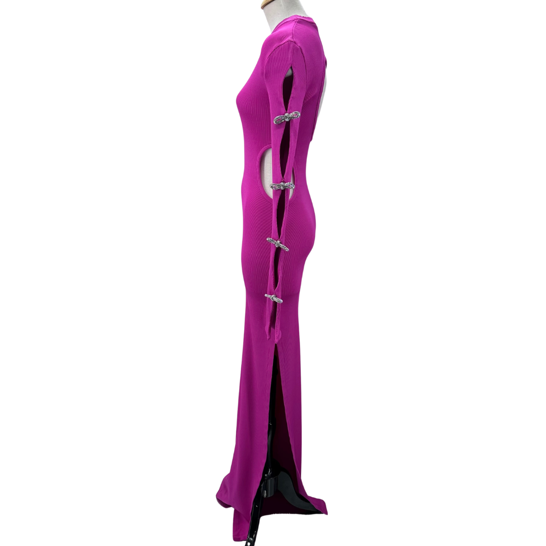 Mach & Mach Hot Pink Dress