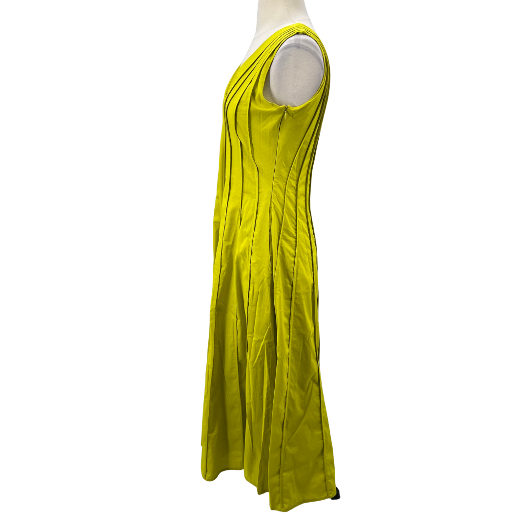 Merlette Chartreuse Dress