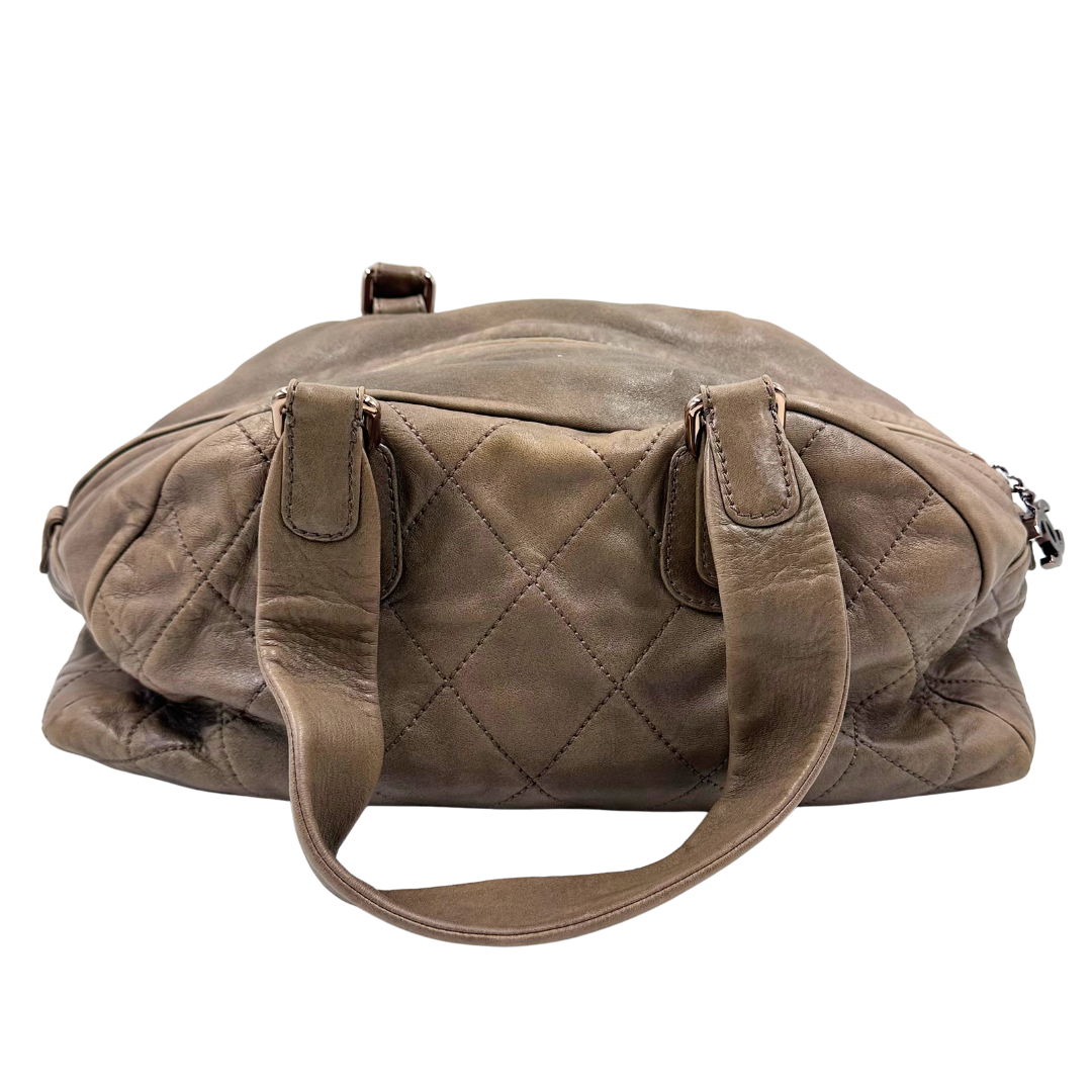 Chanel Cloudy Bundle Bowler Top Handle Bag