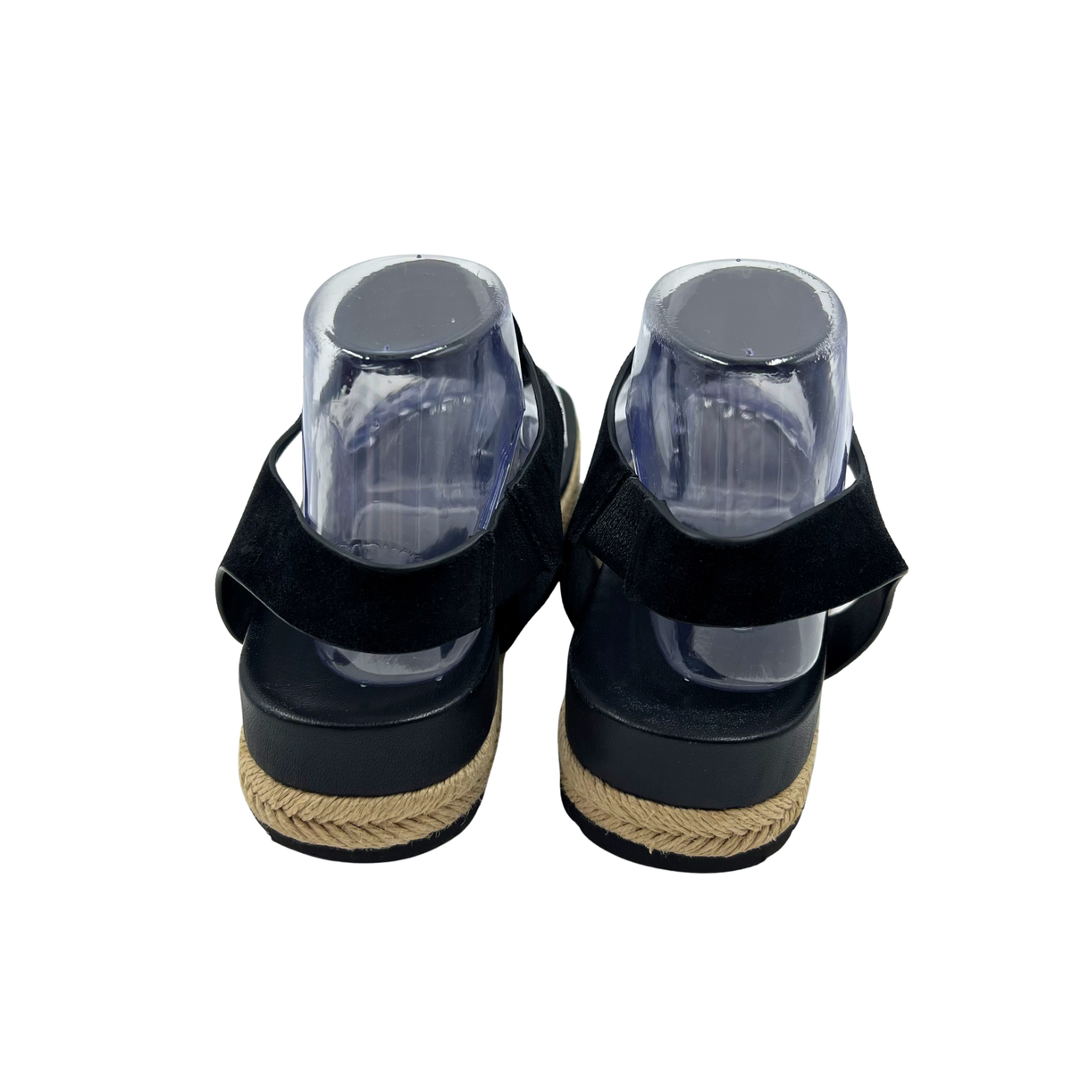 Vince 9 Black Leather Sandals