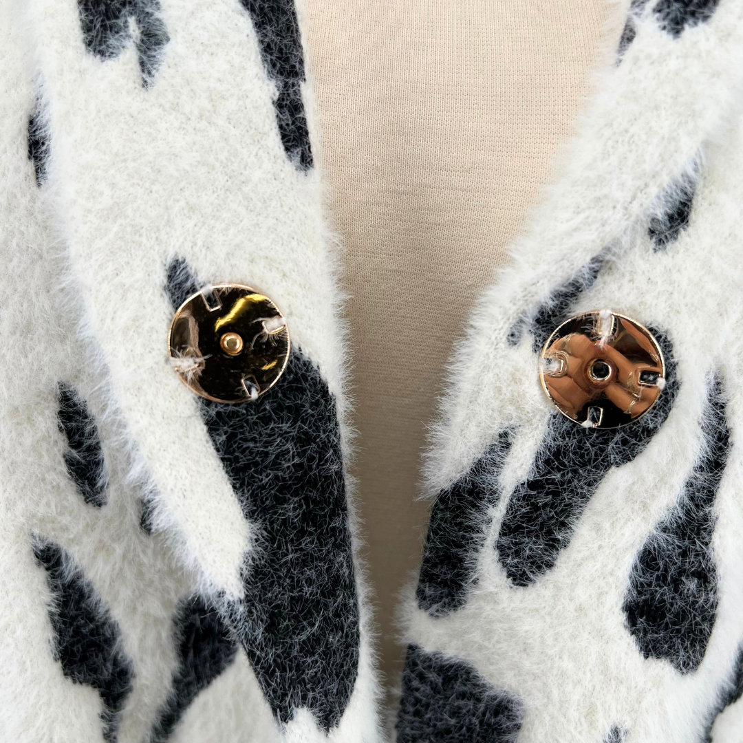 Joseph Ribkoff Black/white Coat