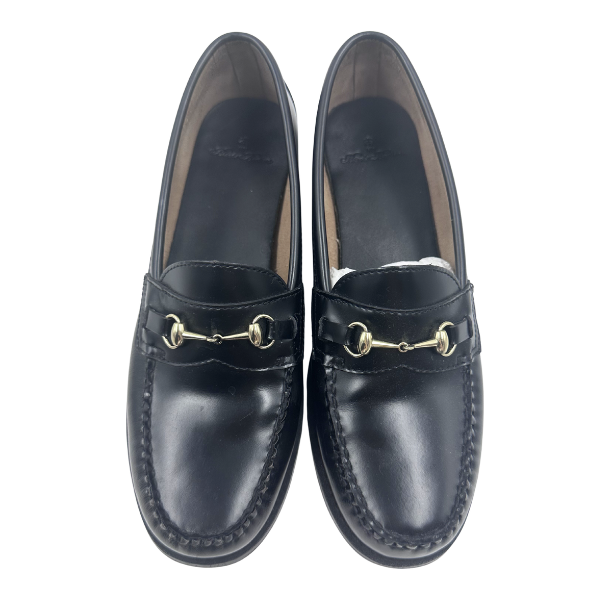 Brooks Brothers 9 Black Leather Loafers