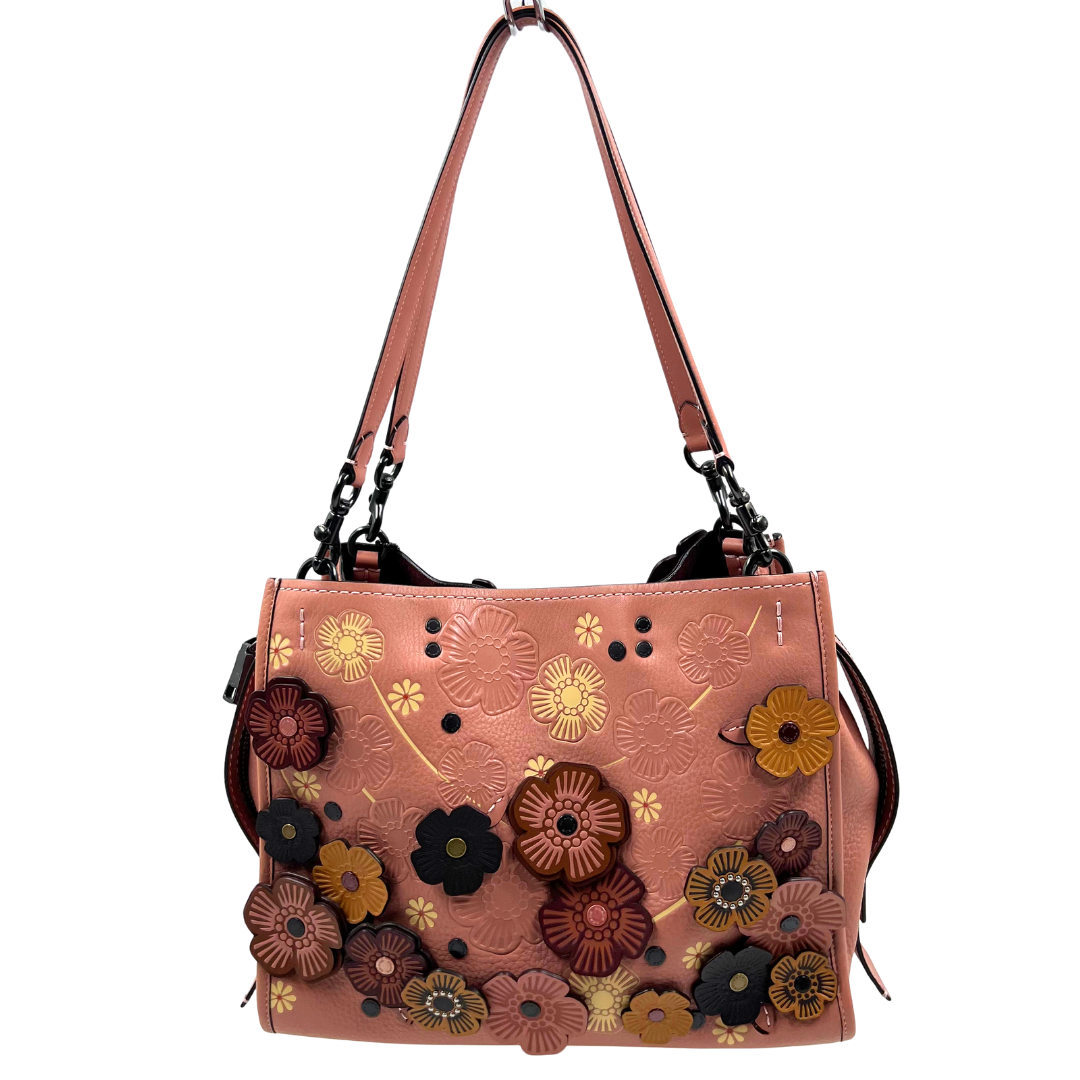 Coach Rogue Tea Rose Shoulder Bag