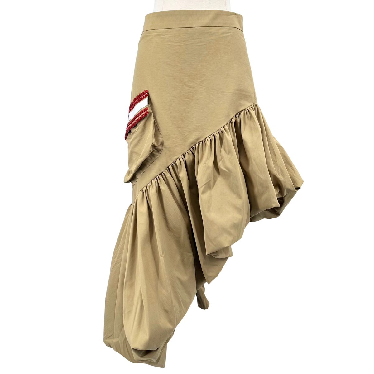 Hellessy Size 0 Asymmetrical Khaki Skirt