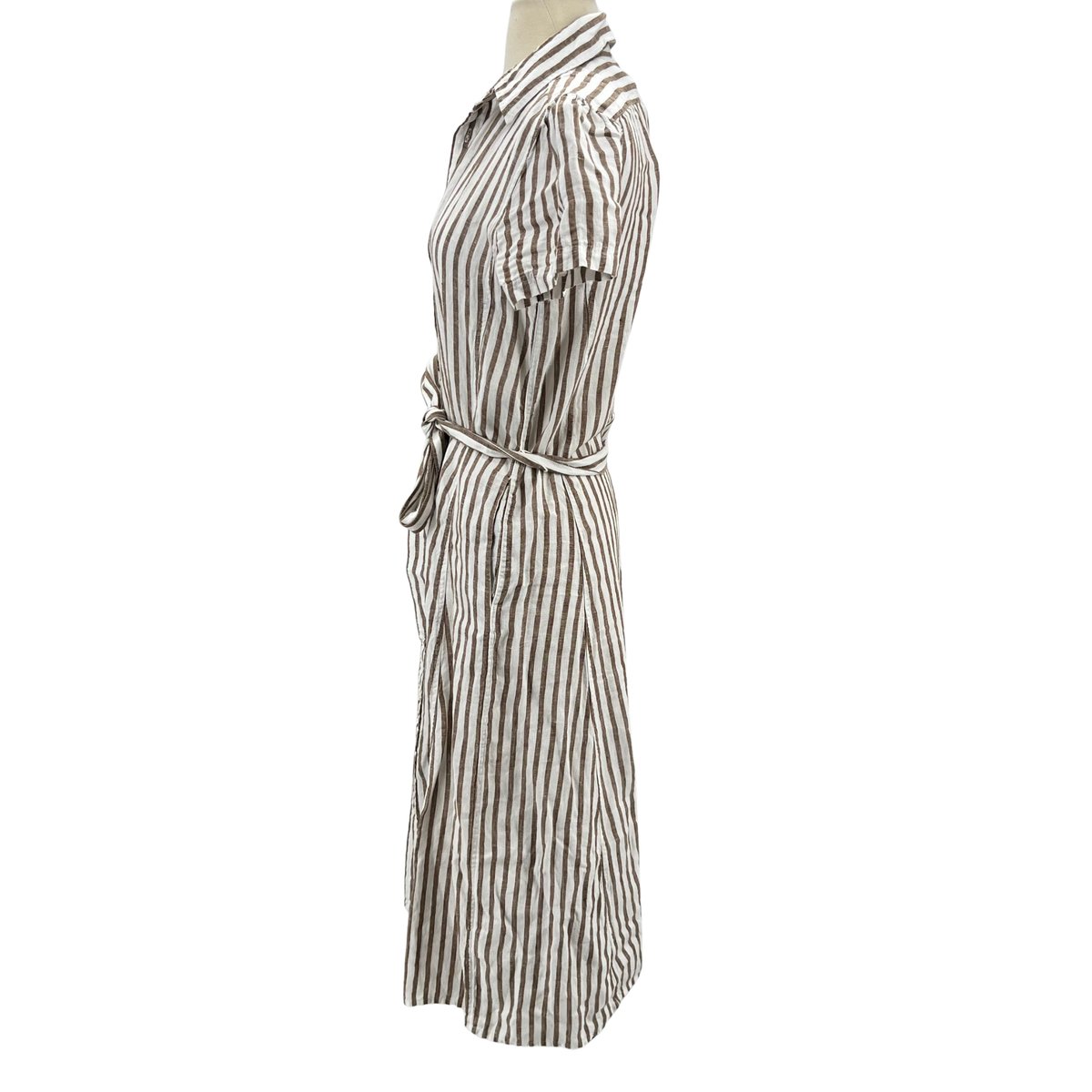 Polo Ralph Lauren White/Brown Dress