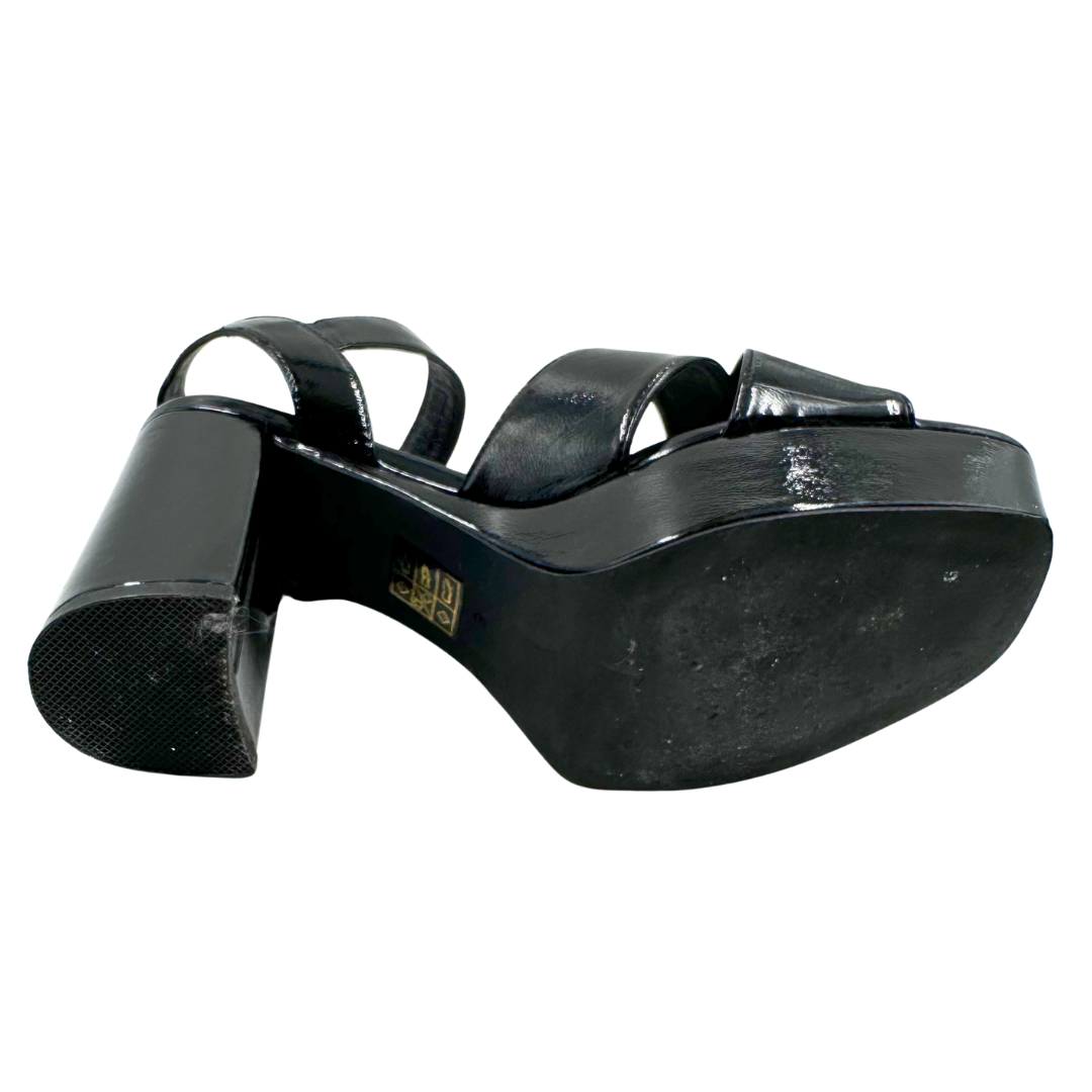 Jeffrey Campbell 8 Black Platforms