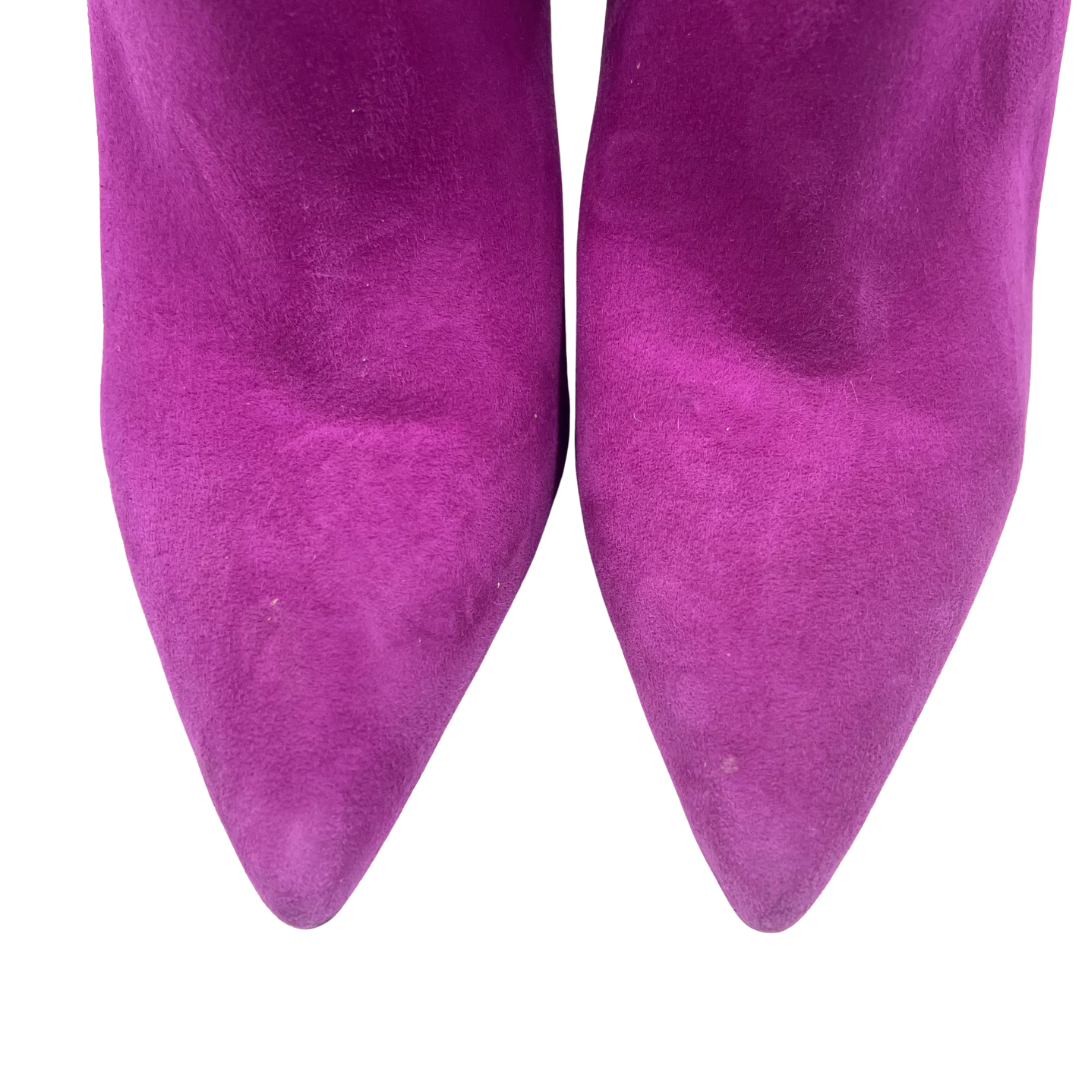 Tory Burch 10 Fuchsia Booties