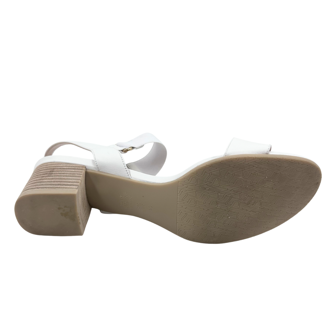 Stuart Weitzman 10 White Shalia Heels