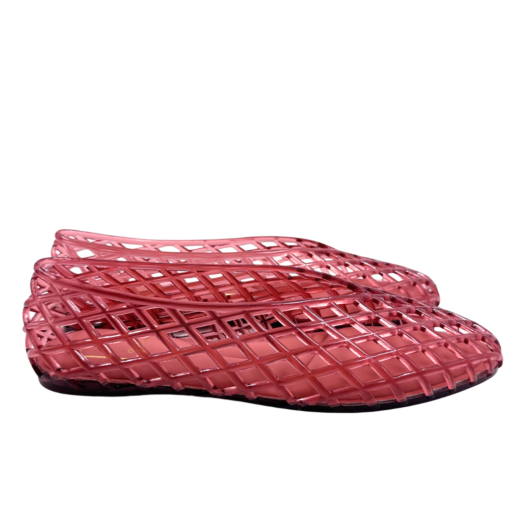 Dolce Vita 7 Red Jelly Flats