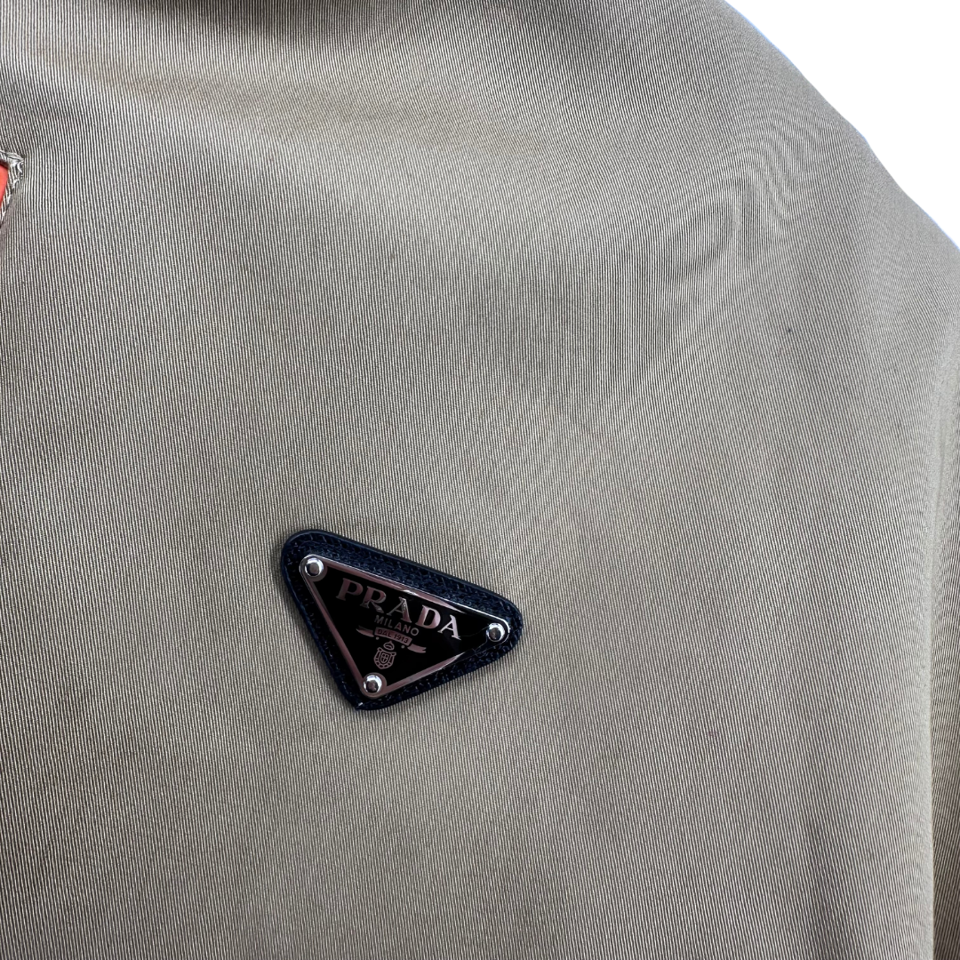 Prada Size 40 Khaki Jacket