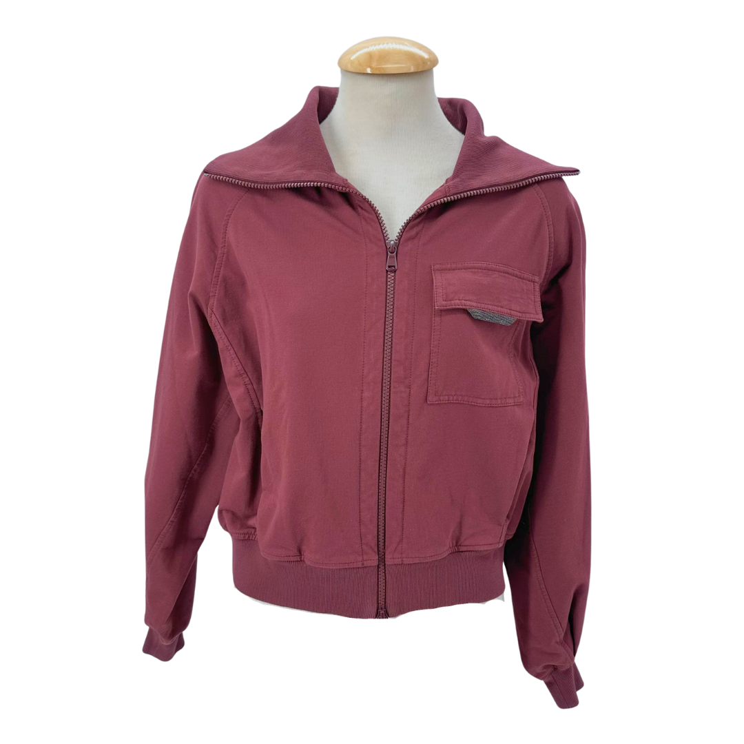Brunello Cucinelli Burgundy Jacket