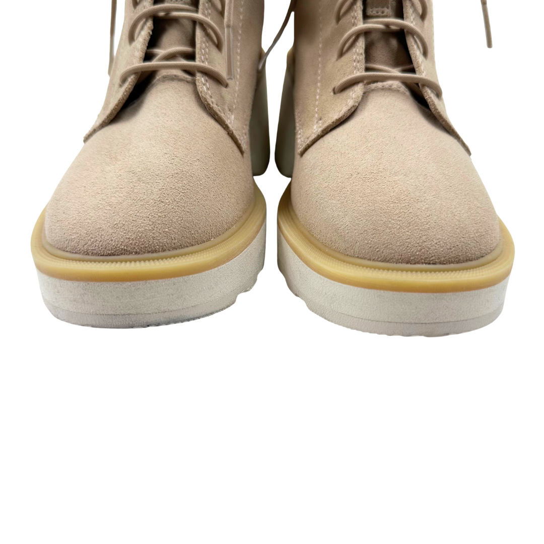 Sorel 7 Beige Suede Booties