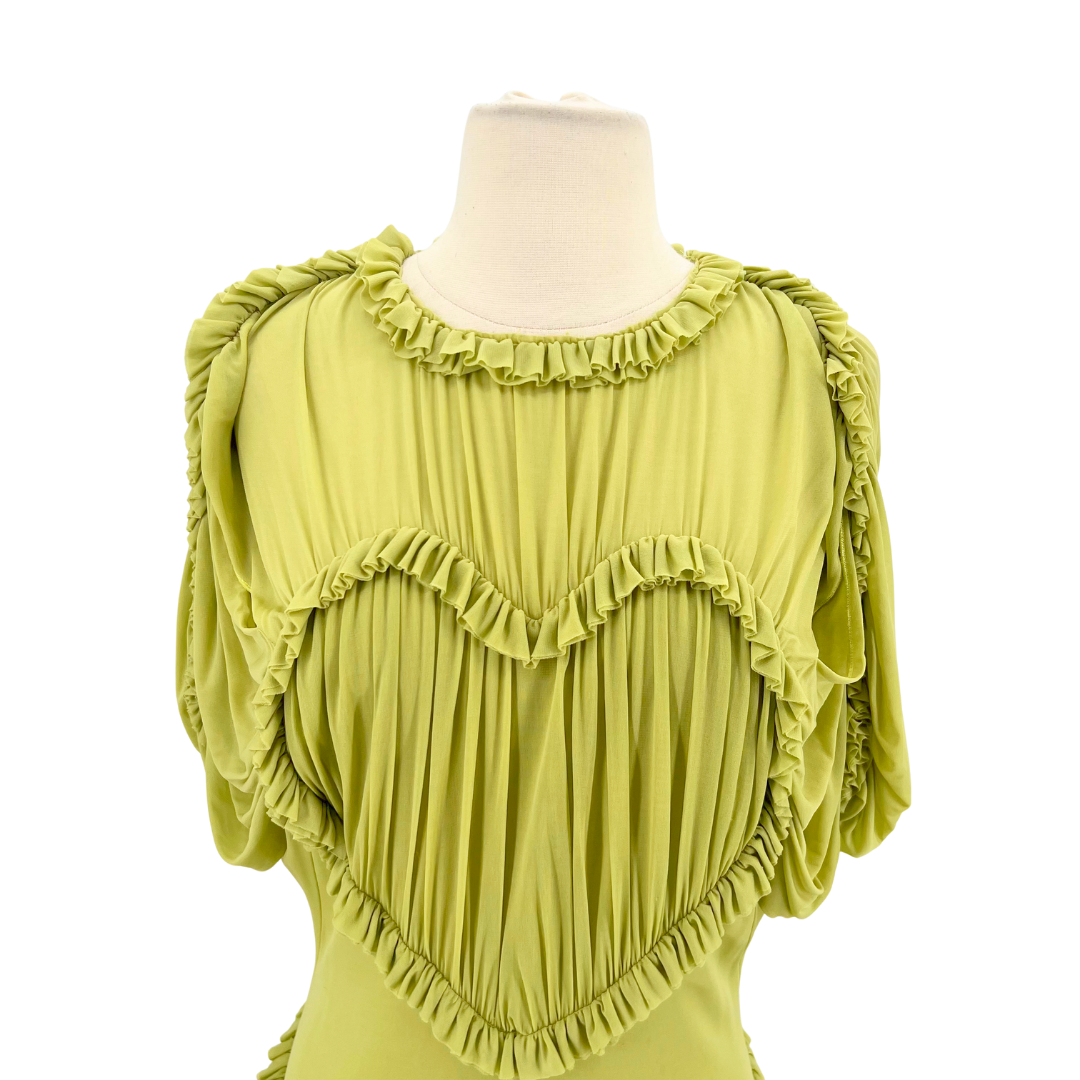 Victoria Beckham Light Green Dress