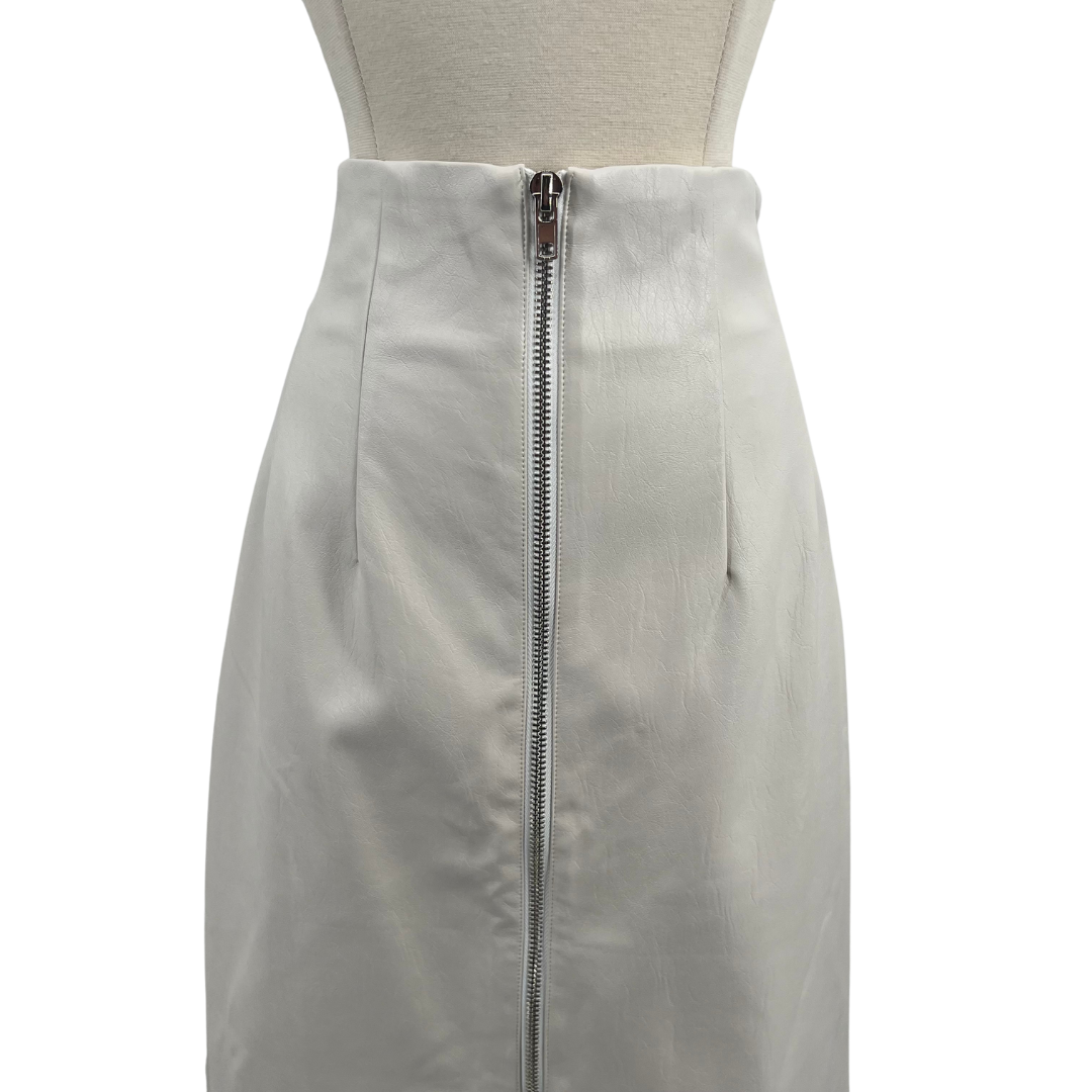Bobbles & Lace Grey Skirt