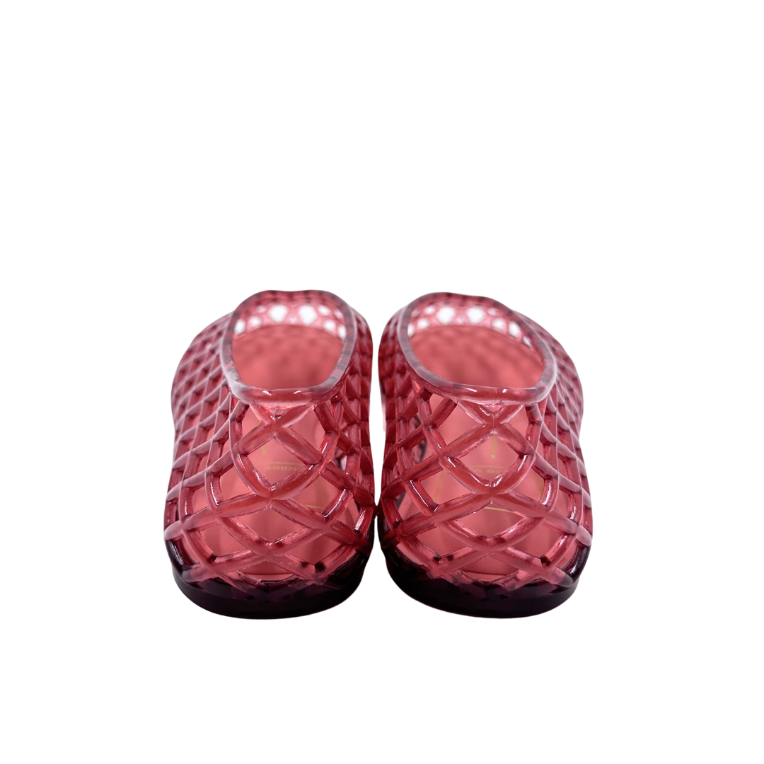 Dolce Vita 7 Red Jelly Flats