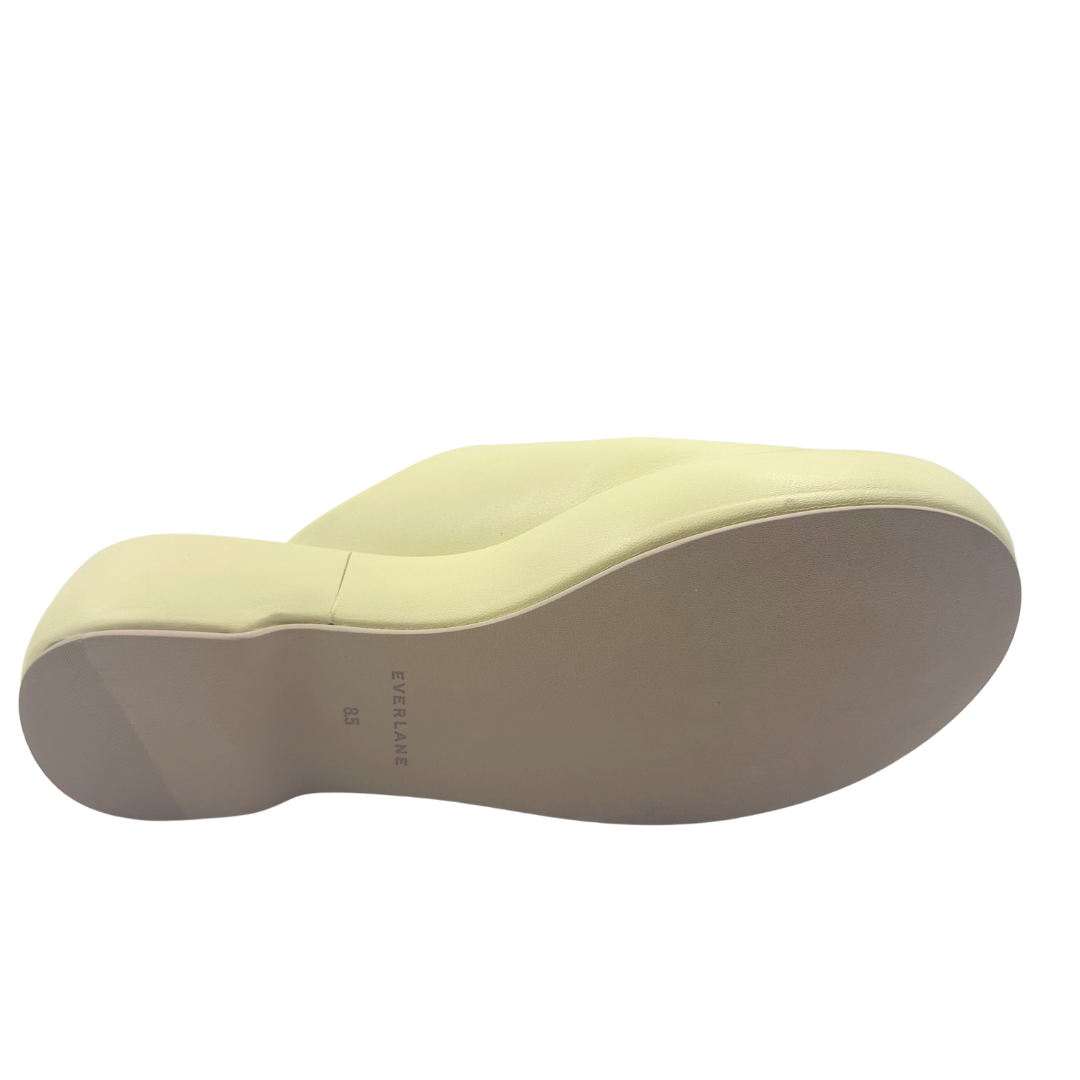 Everlane 8.5 Yellow Clogs