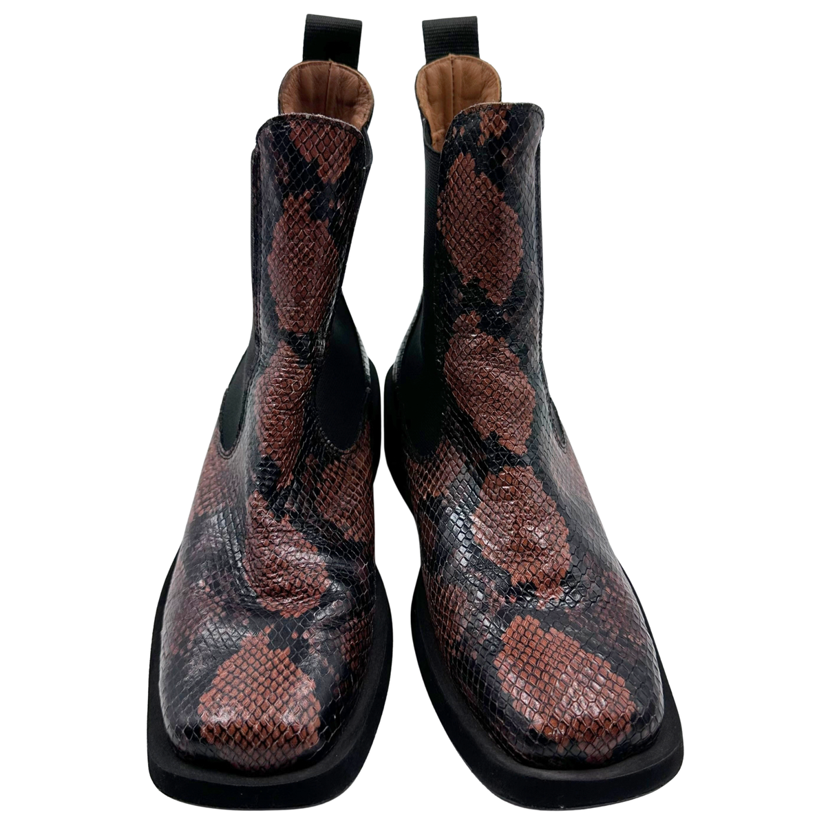 Ganni 8 Snake Boots