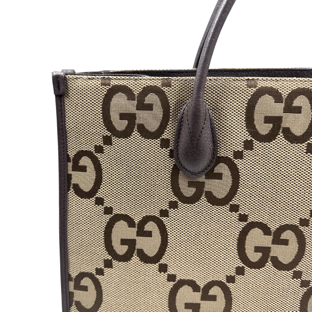 Gucci Jumbo GG Web Tote