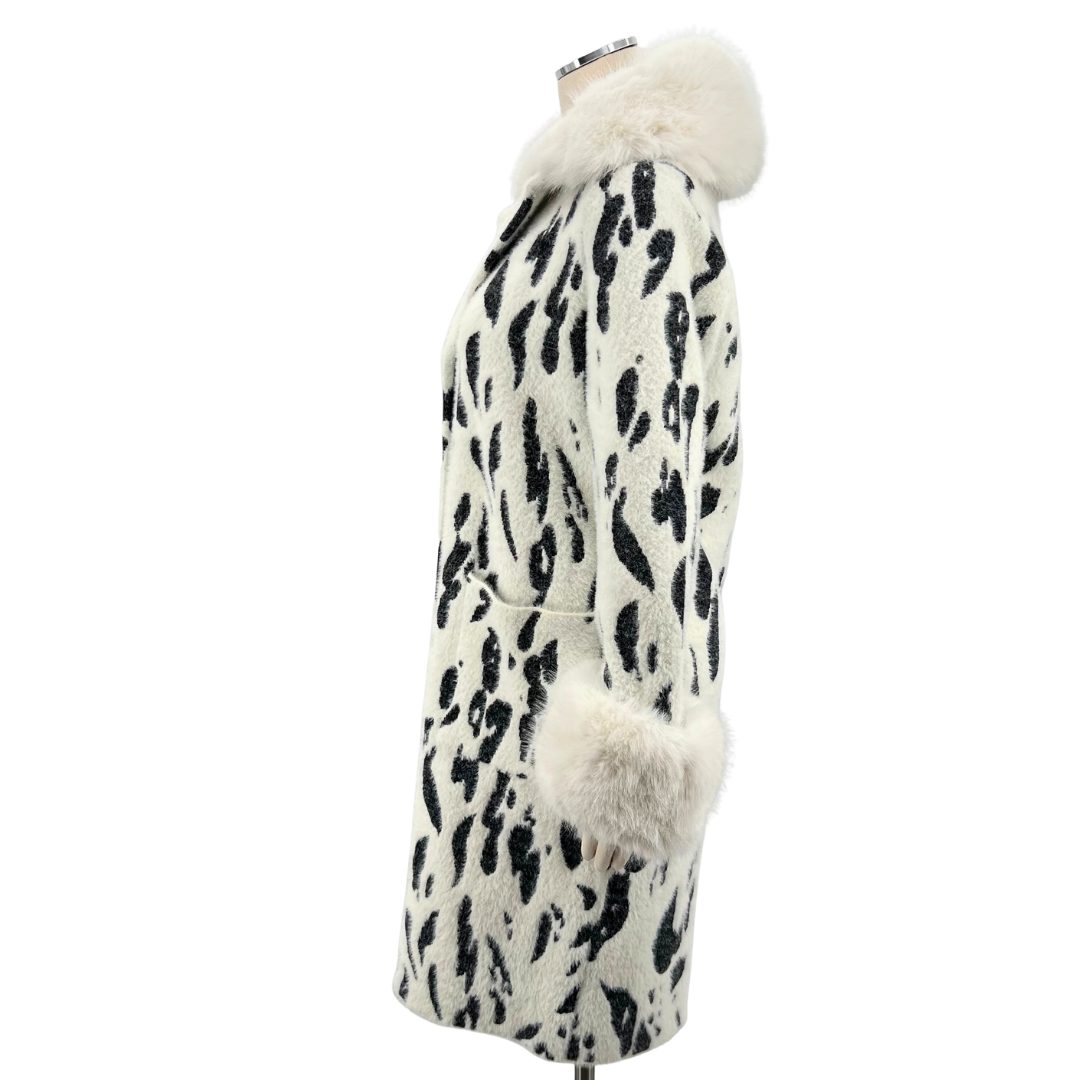 Joseph Ribkoff Black/white Coat