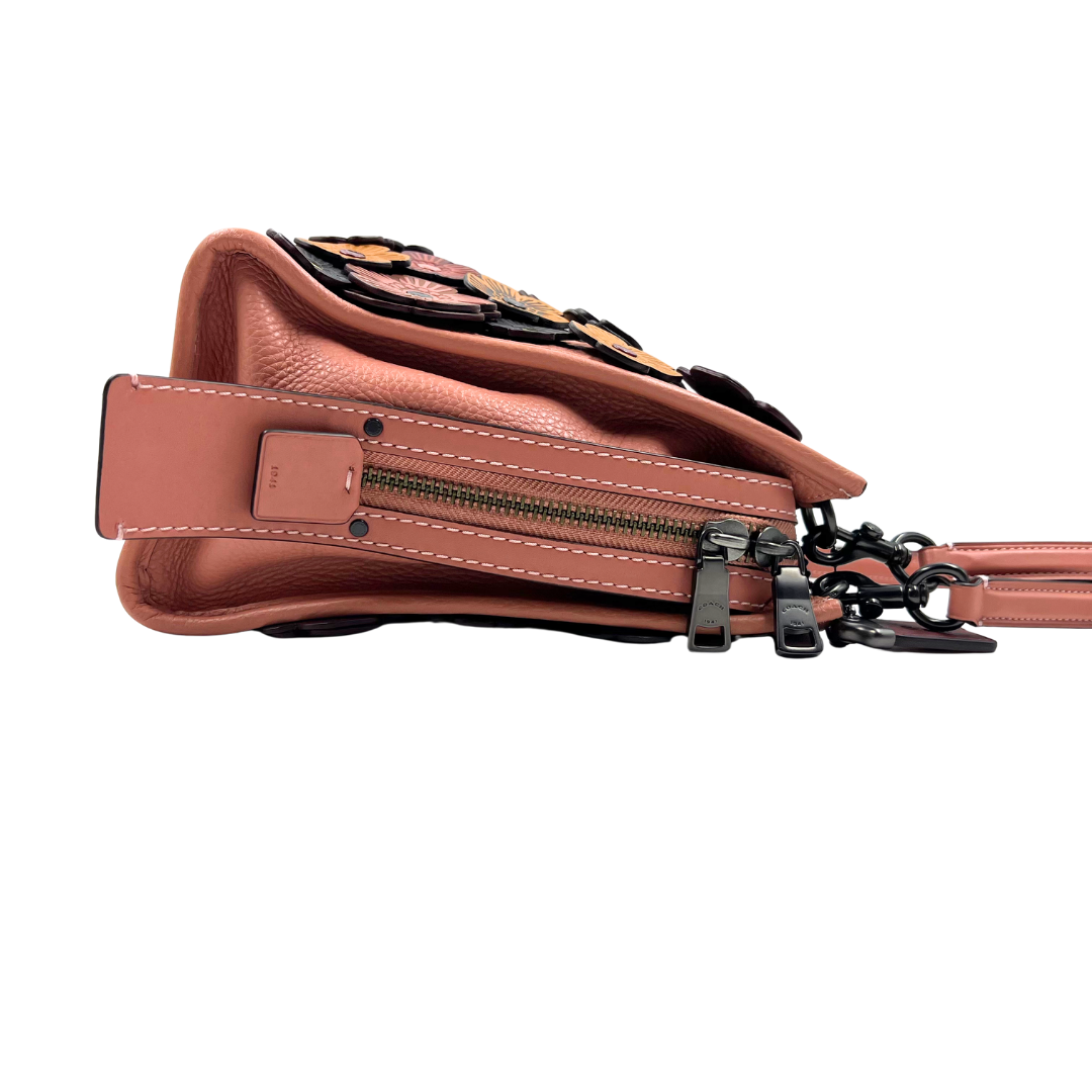 Coach Rogue Tea Rose Shoulder Bag