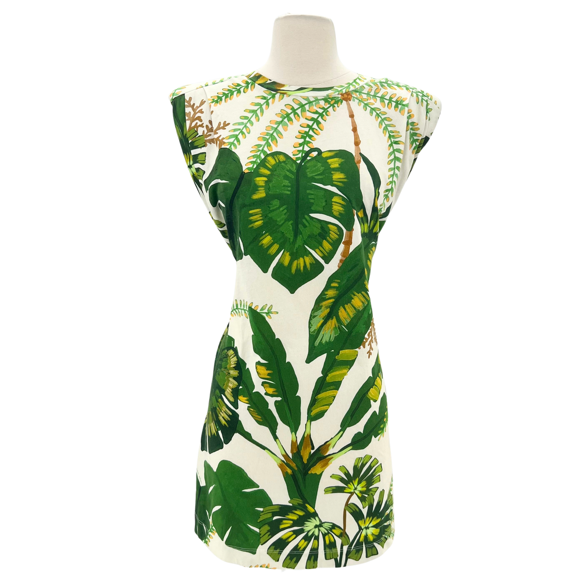 Farm Rio Green Floral Dress