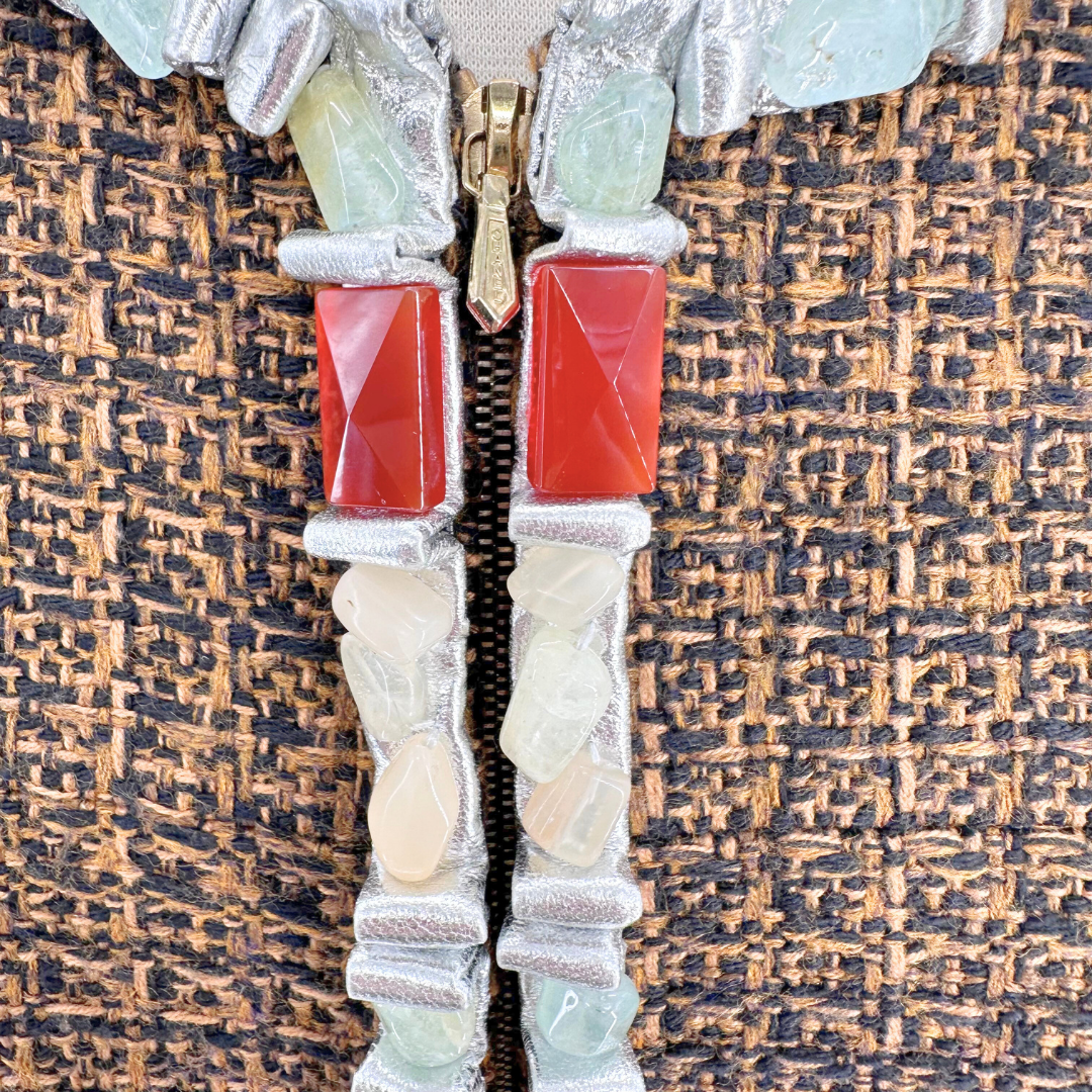 Chanel Size 6 38 Brown Multi Jacket