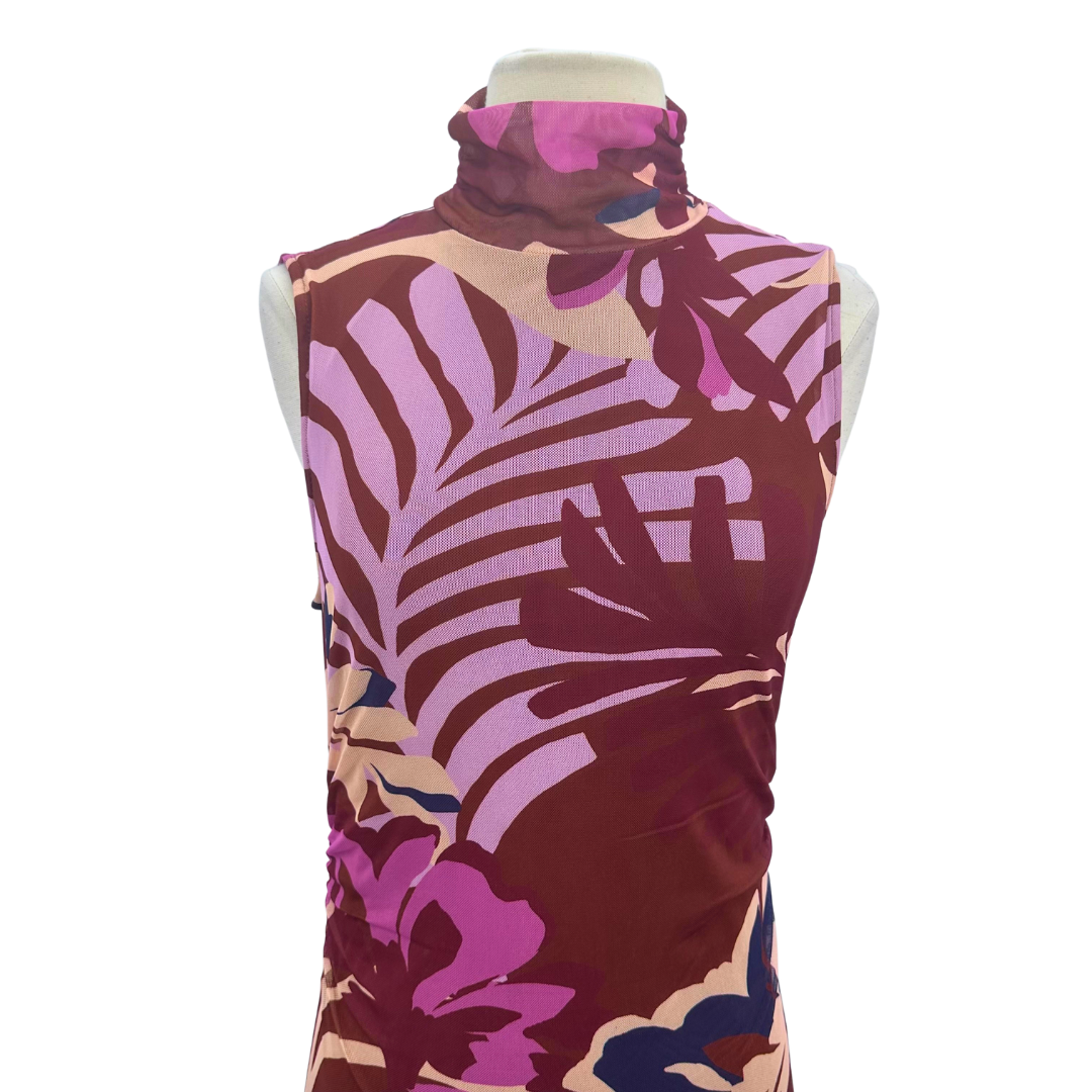 Sanctuary Brown Floral Maxi Dress