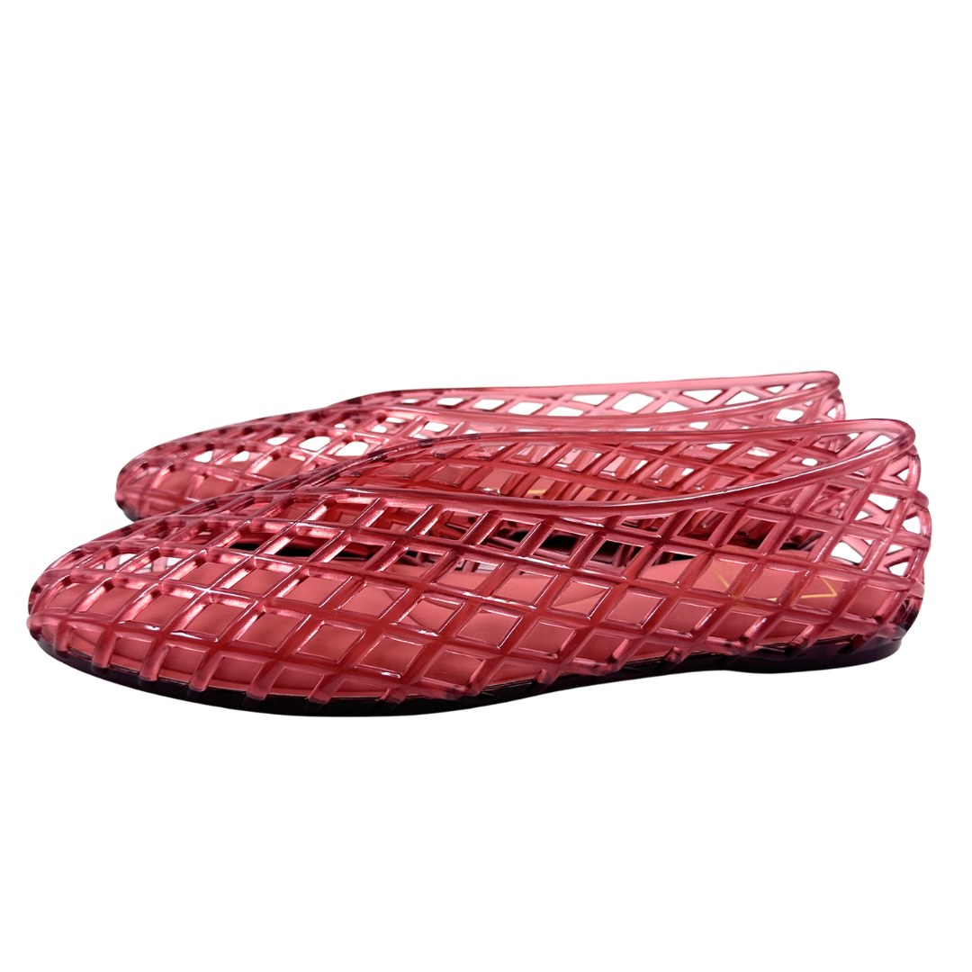 Dolce Vita 7 Red Jelly Flats