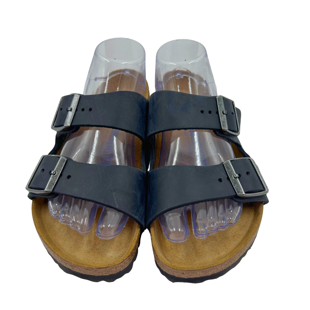 Birkenstock 38 Black Sandals