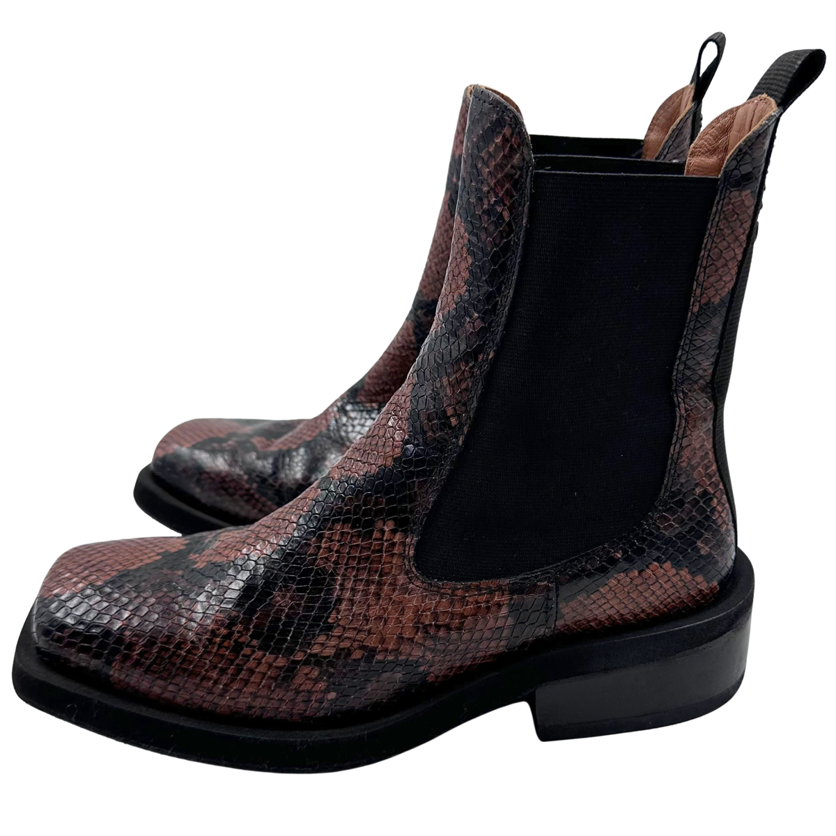 Ganni 8 Snake Boots