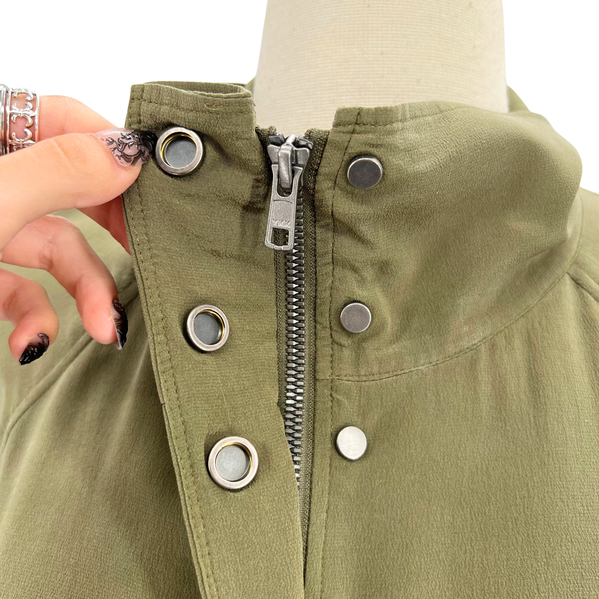 Eileen Fisher Olive Jacket