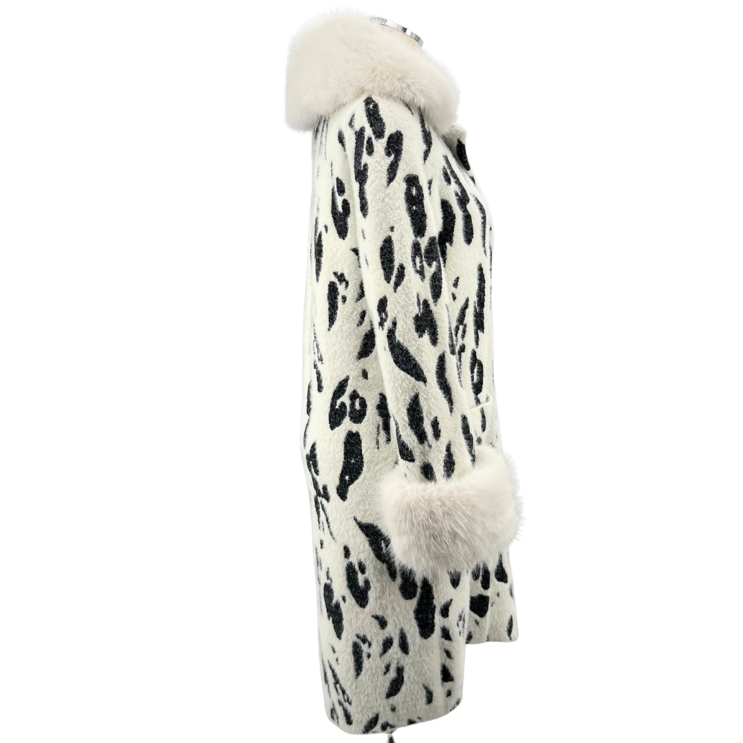 Joseph Ribkoff Black/white Coat