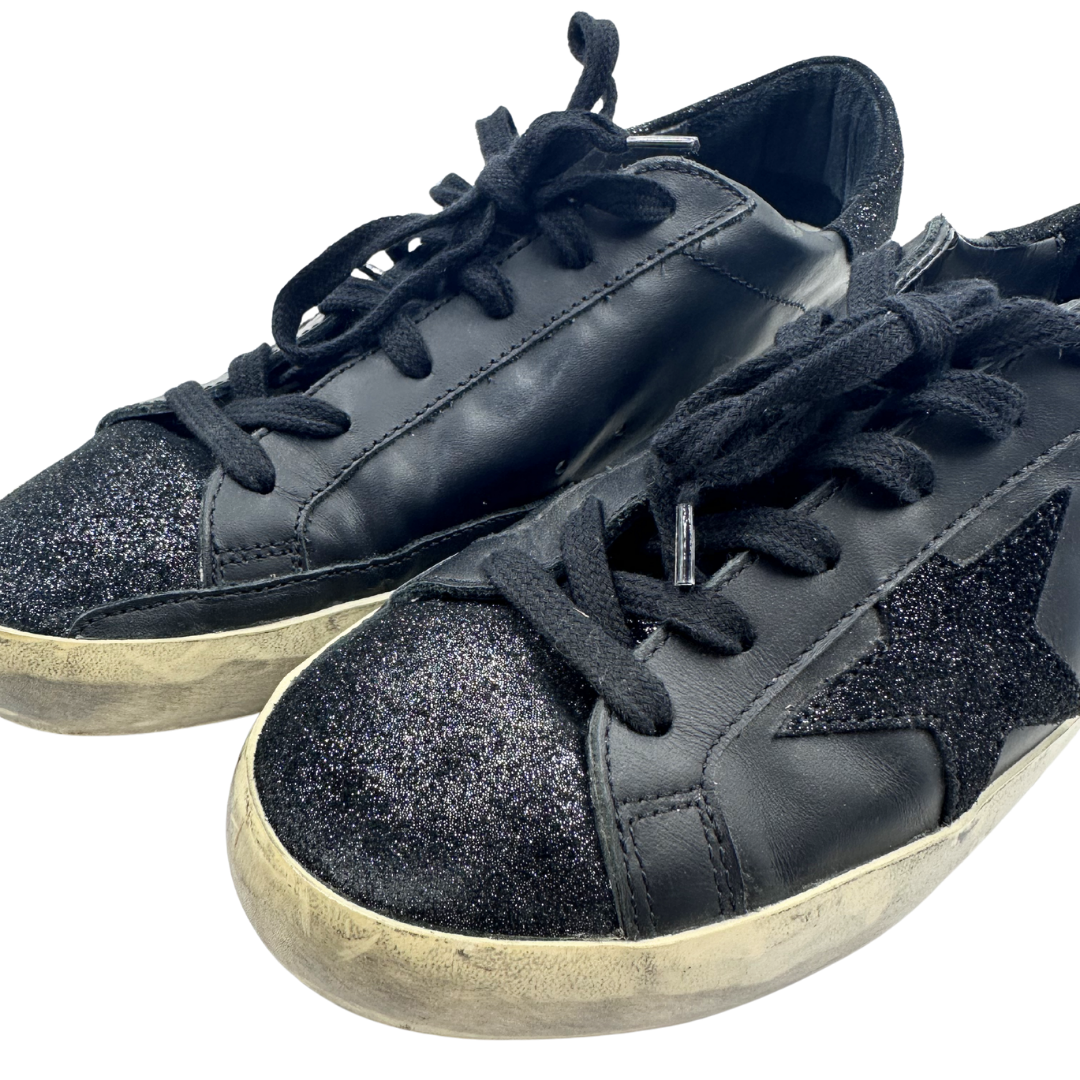 Golden Goose 7 Black Sneakers
