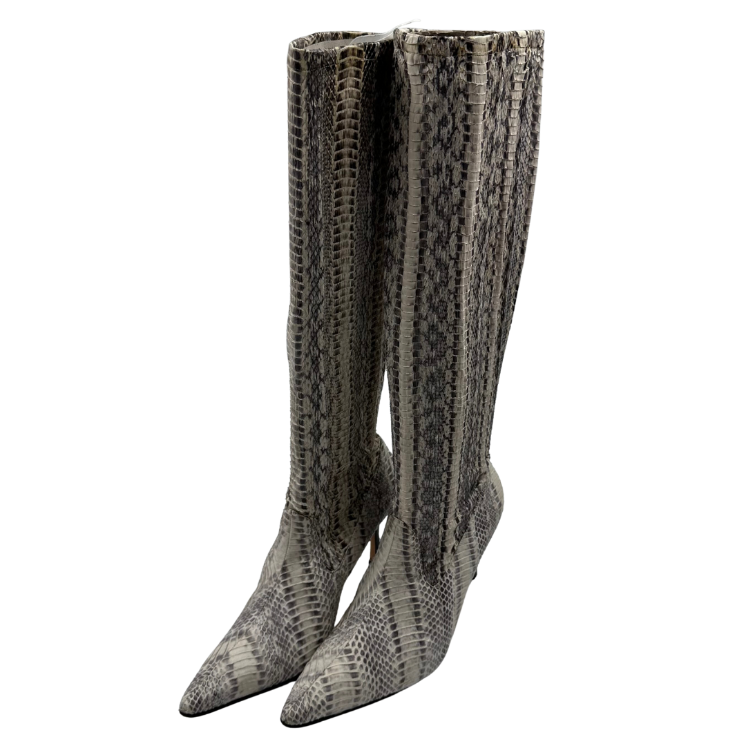 Manolo Blahnik 39.5 Cream Boots