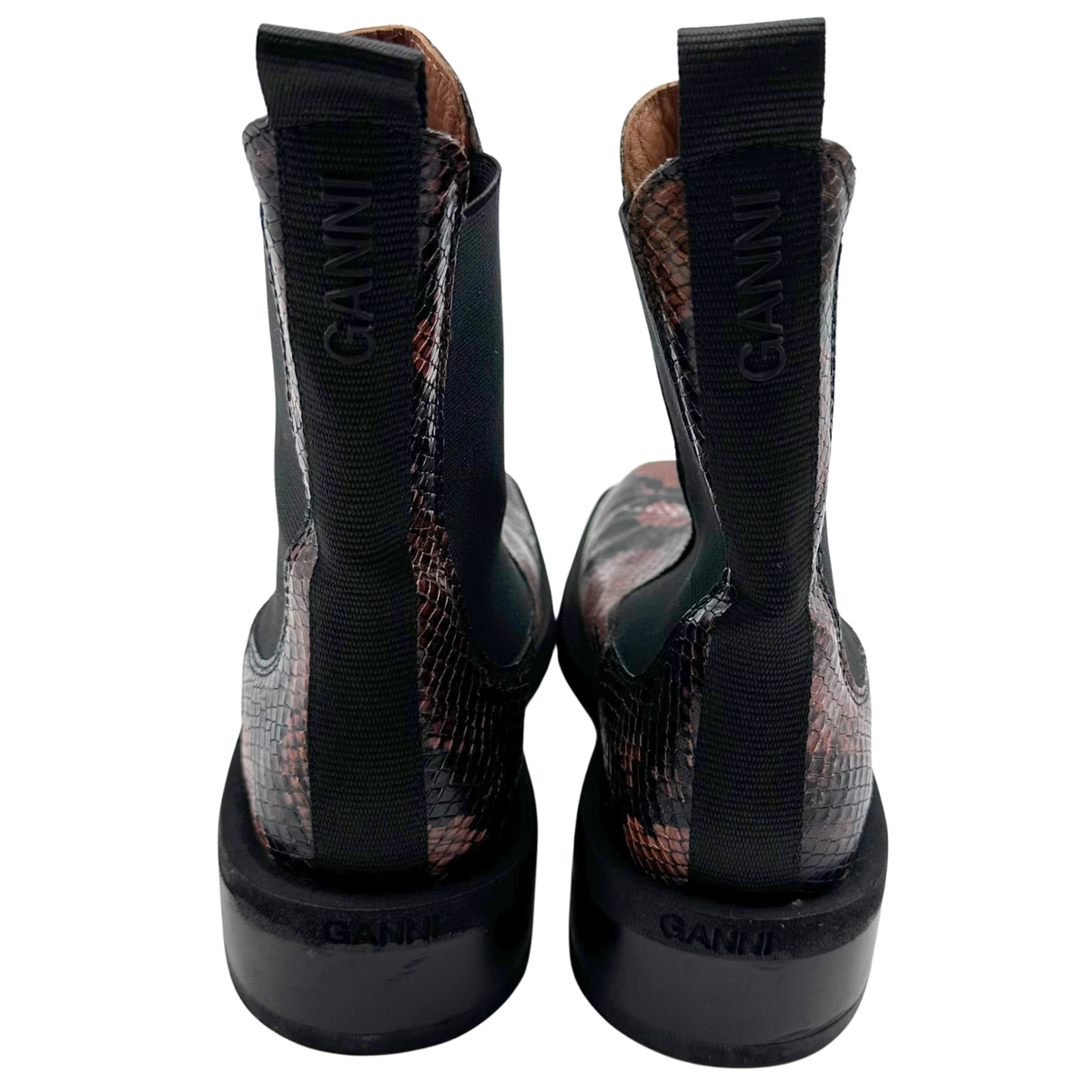 Ganni 8 Snake Boots