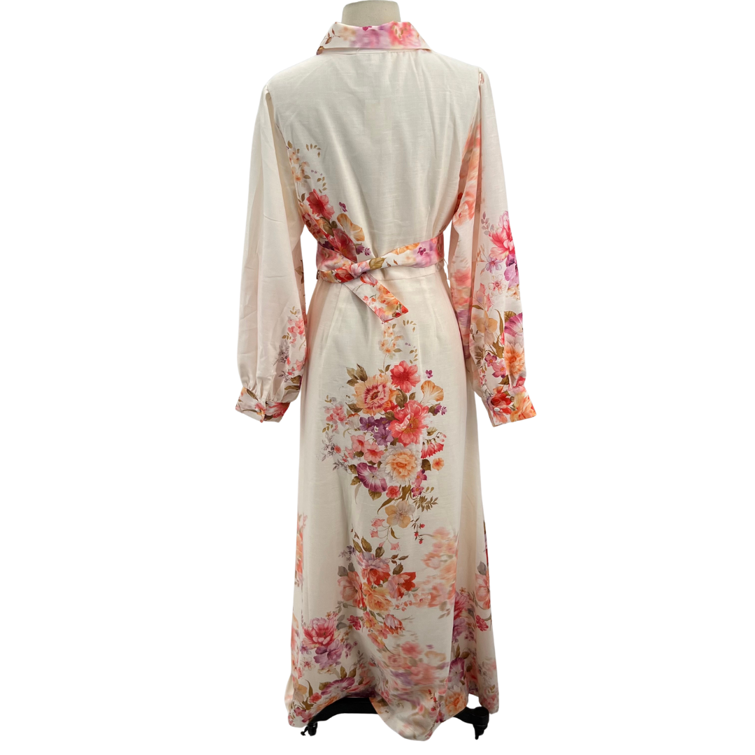 Avara Cream/Multi Dress