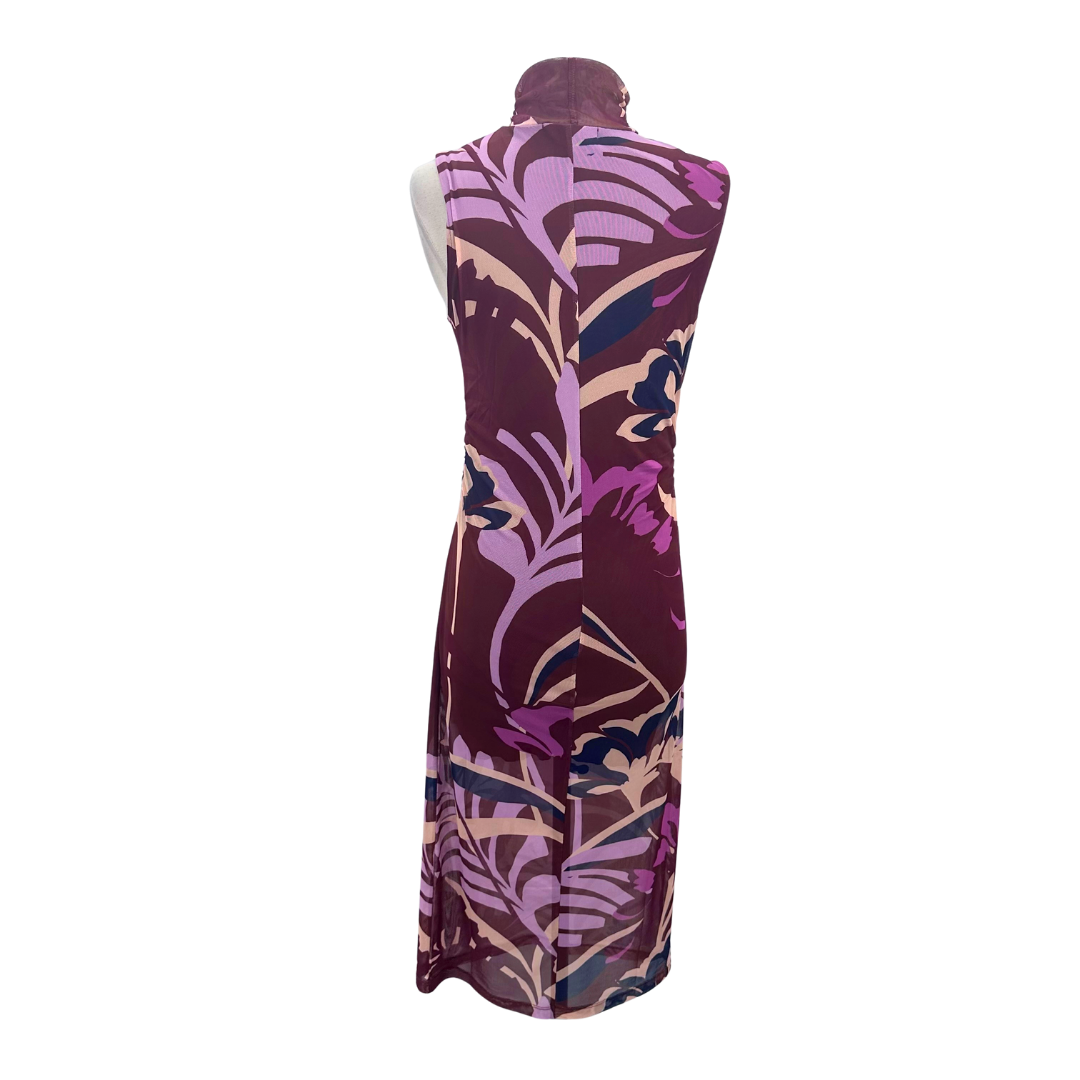 Sanctuary Brown Floral Maxi Dress