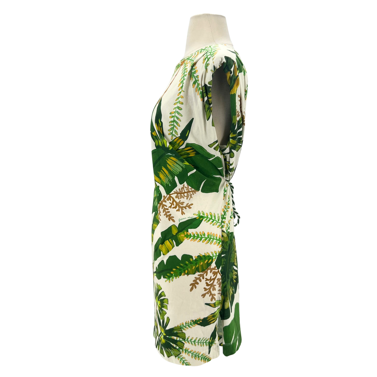 Farm Rio Green Floral Dress