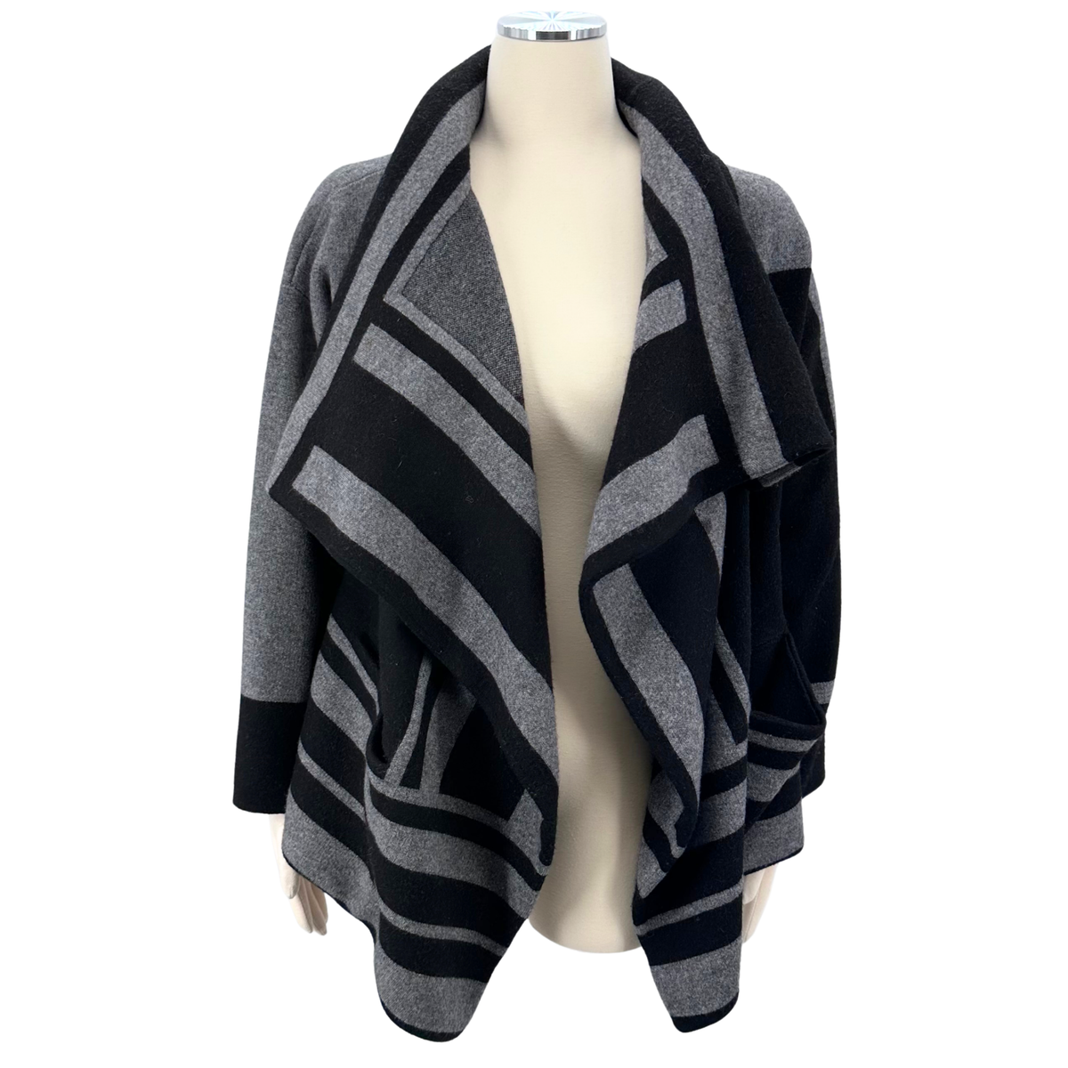 Burberry Grey/Black Coat