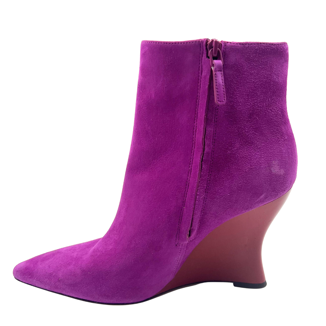 Tory Burch 10 Fuchsia Booties