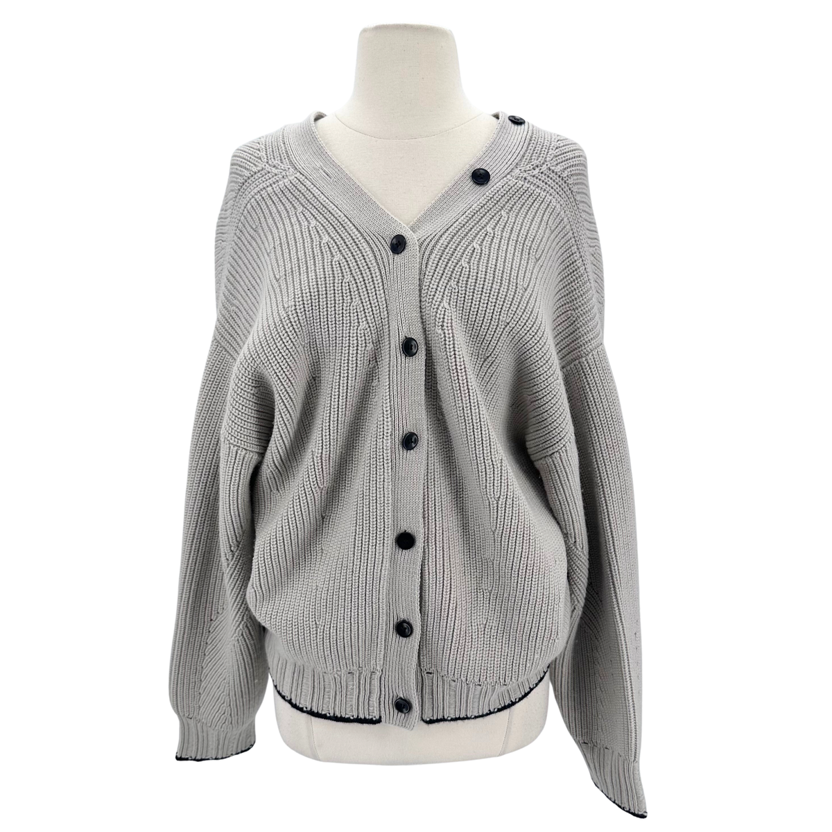Proenza Schouler taupe/black Cardigan