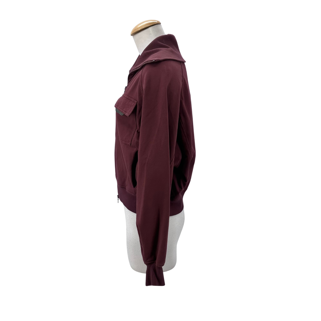 Brunello Cucinelli Burgundy Jacket