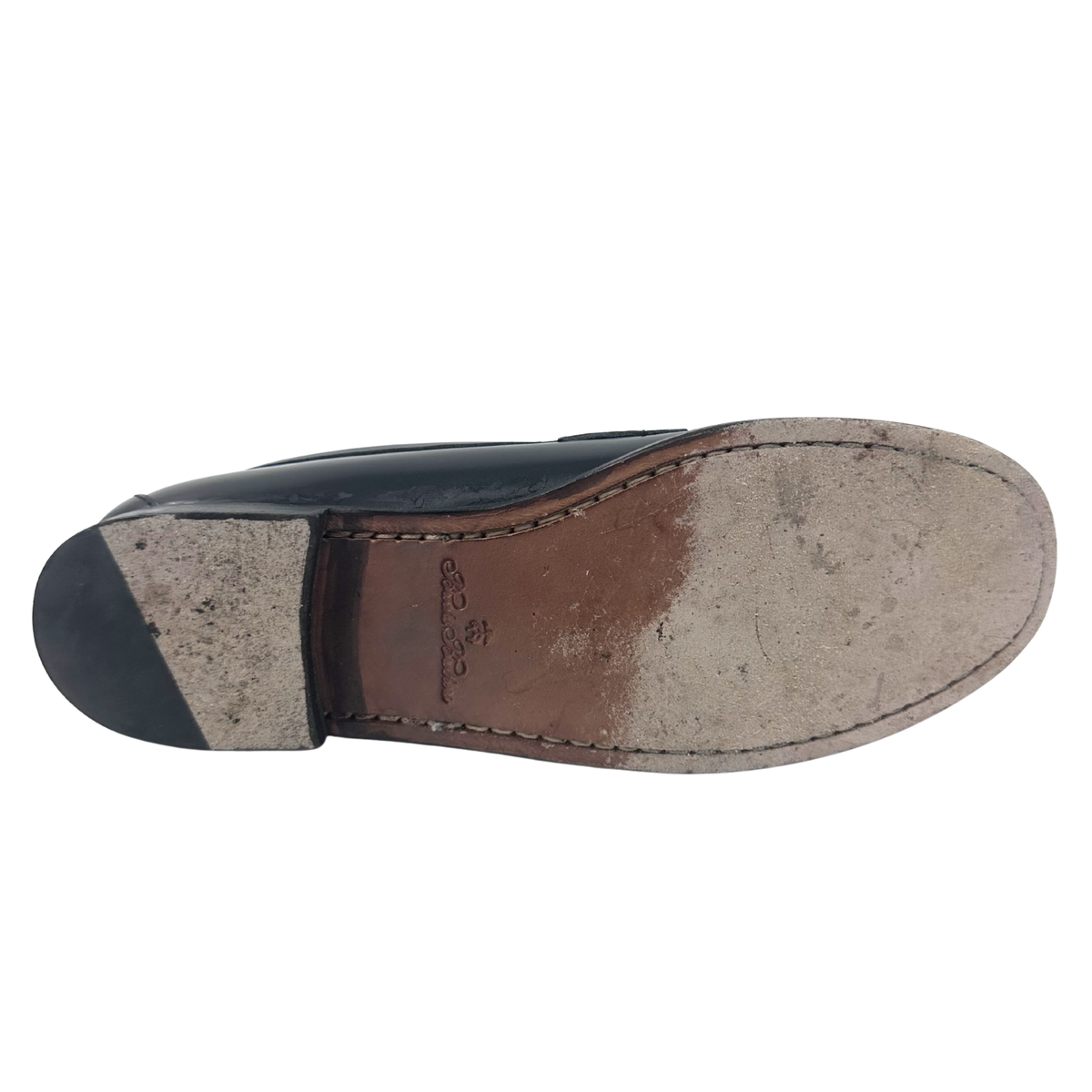Brooks Brothers 9 Black Leather Loafers