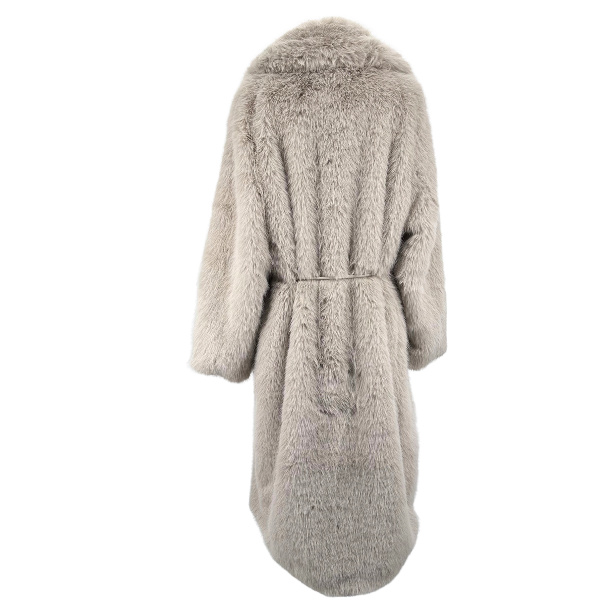 Banana Republic Grey Faux Fur