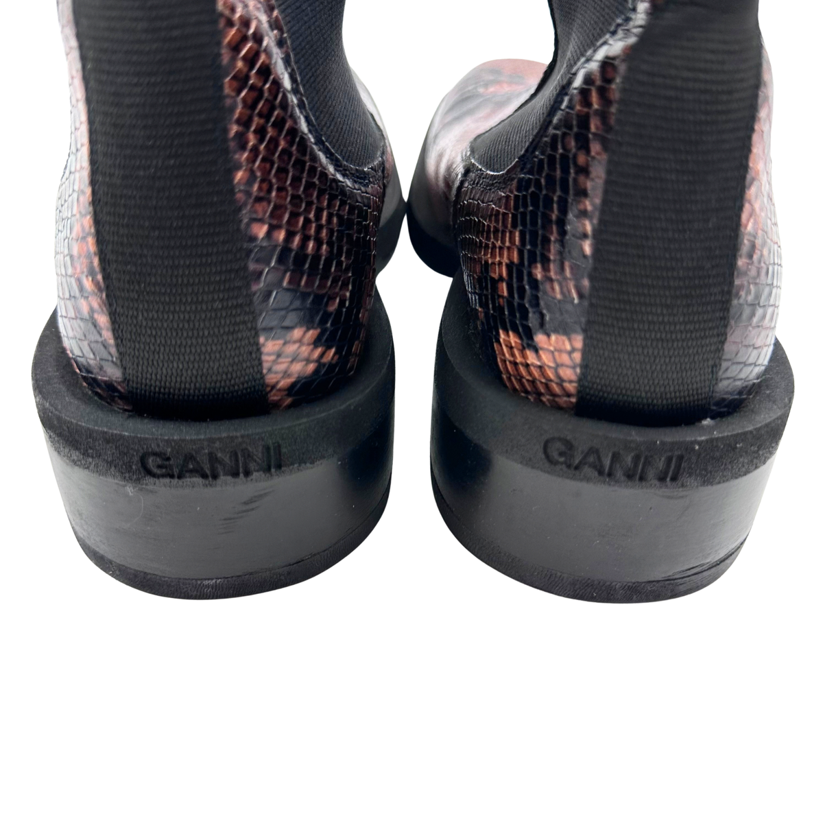 Ganni 8 Snake Boots