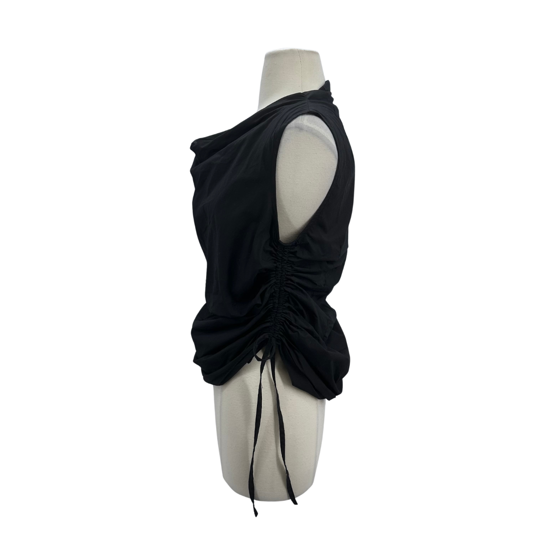 Elaine Kim Black Blouse