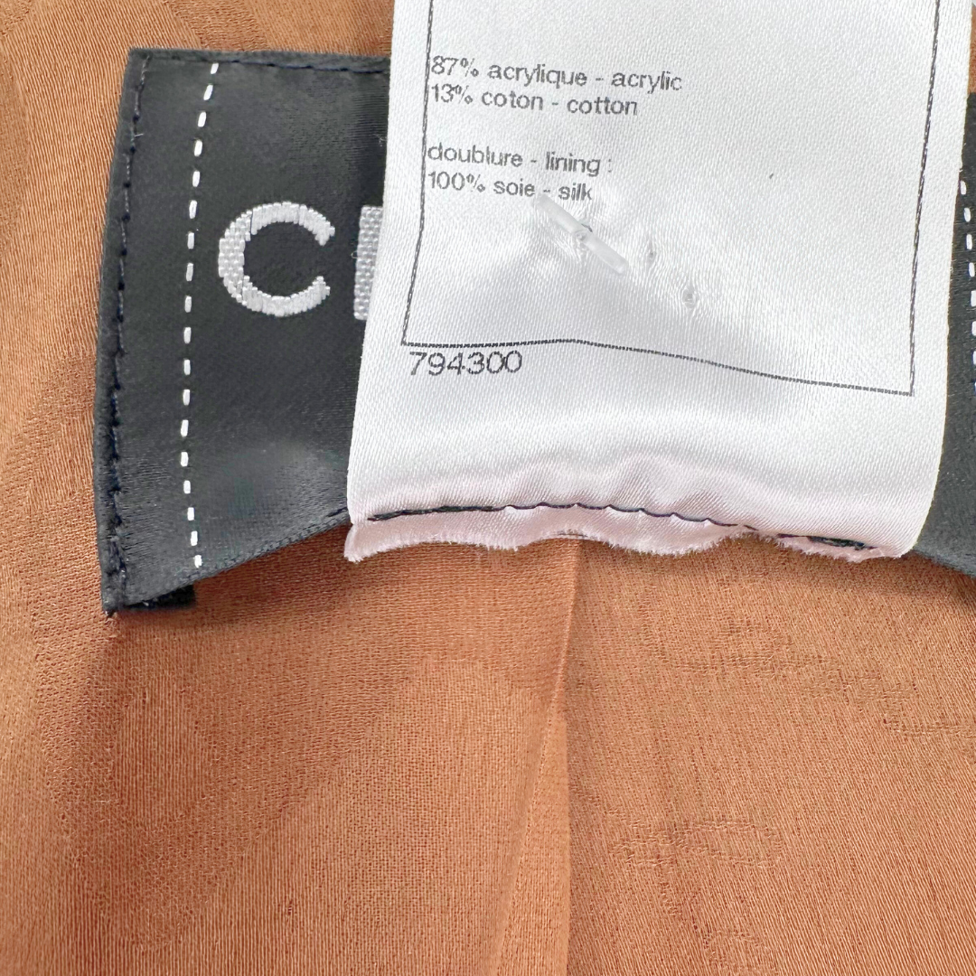 Chanel Size 6 38 Brown Multi Jacket