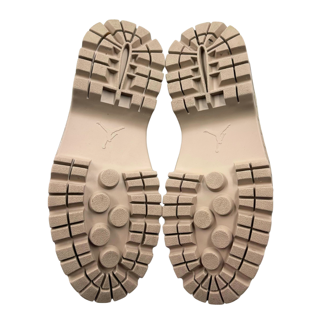 Nike Air Jordan 9.5 Tan Leather Sneakers